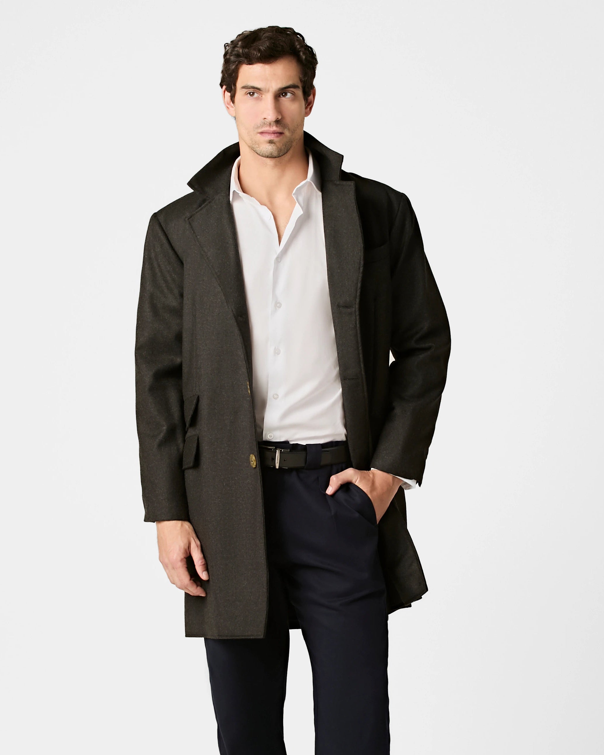 Casaco St. Moritz em 100% Lã Merino