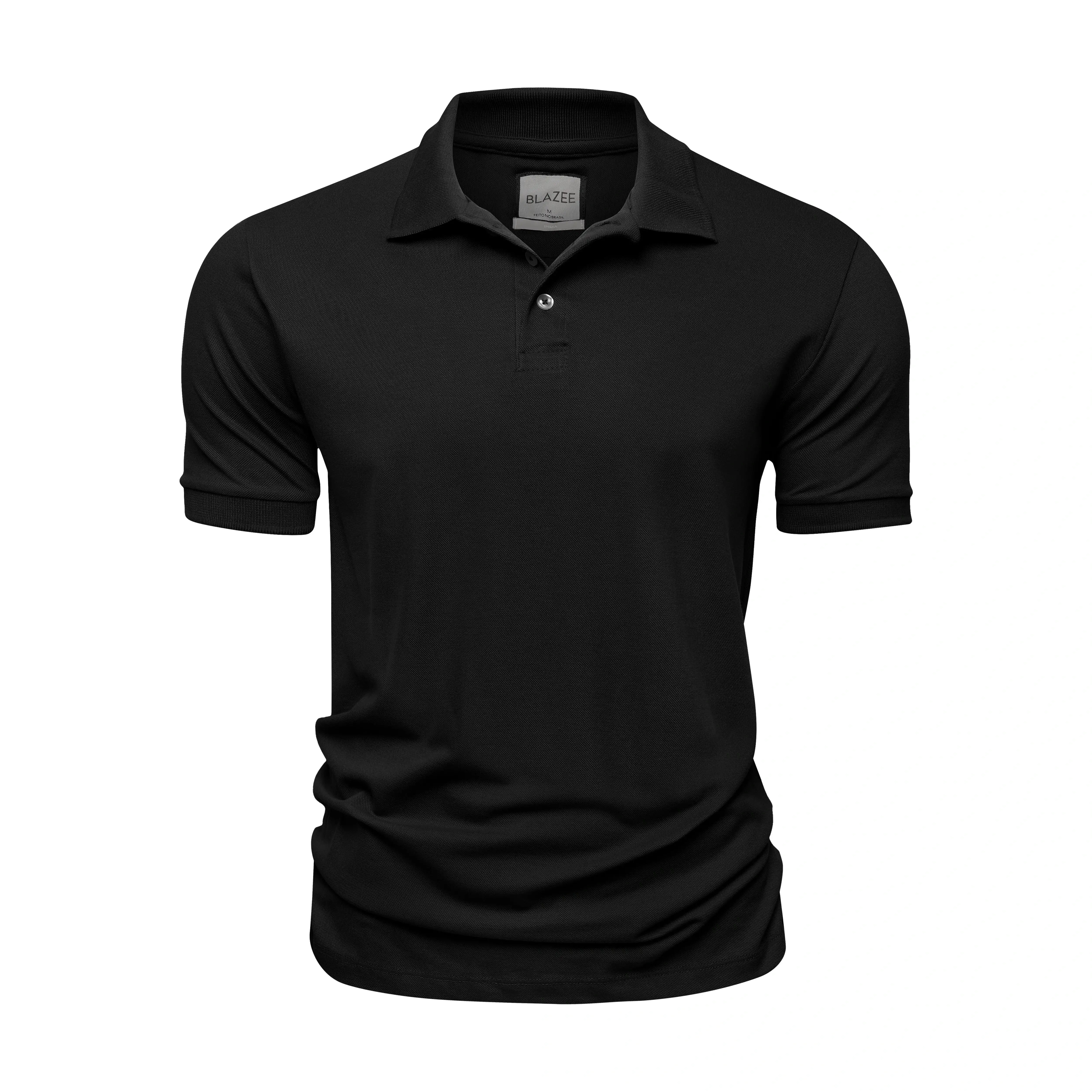 Polo Piquet Algodão Pima