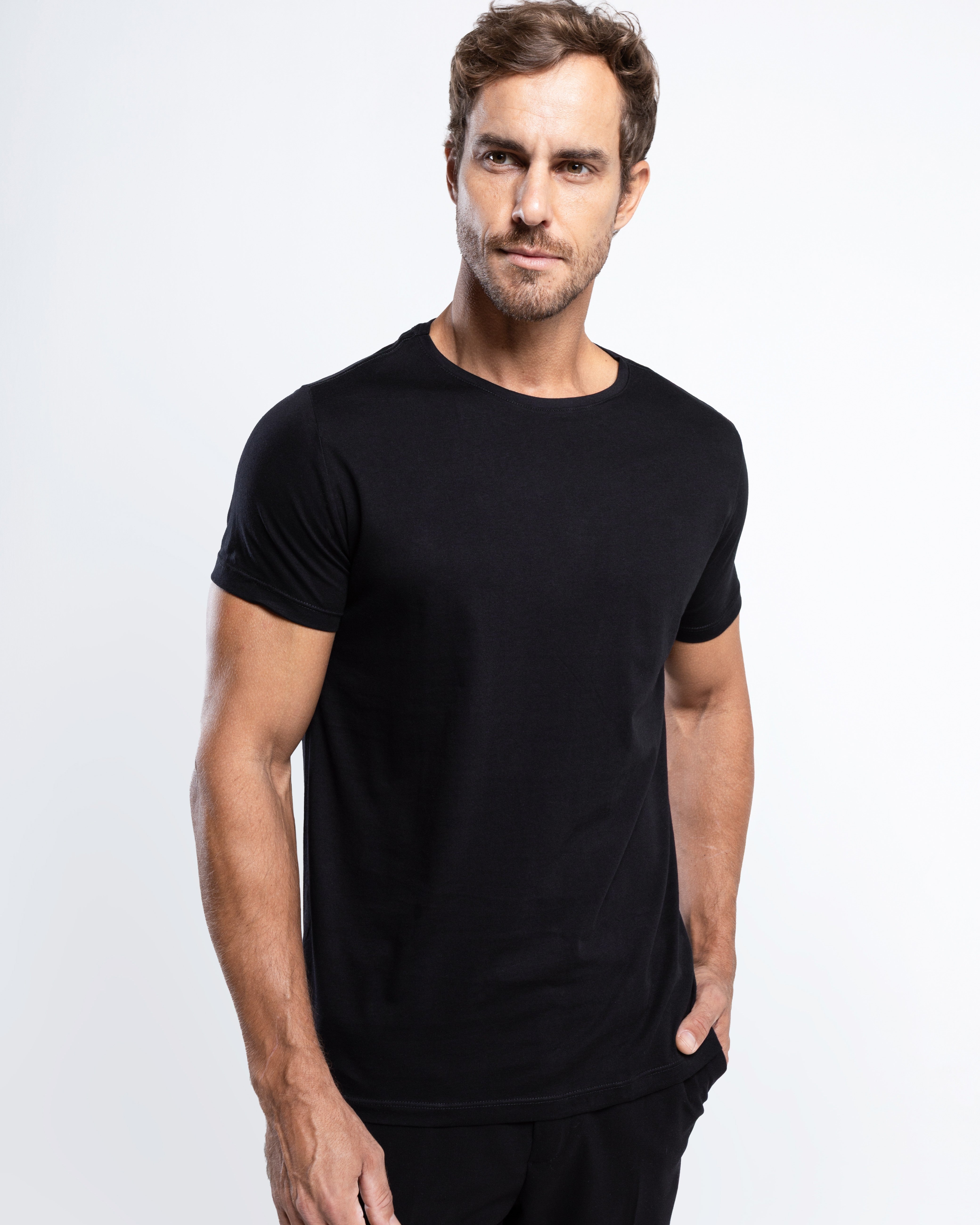 Camiseta Pima Premium - Preto