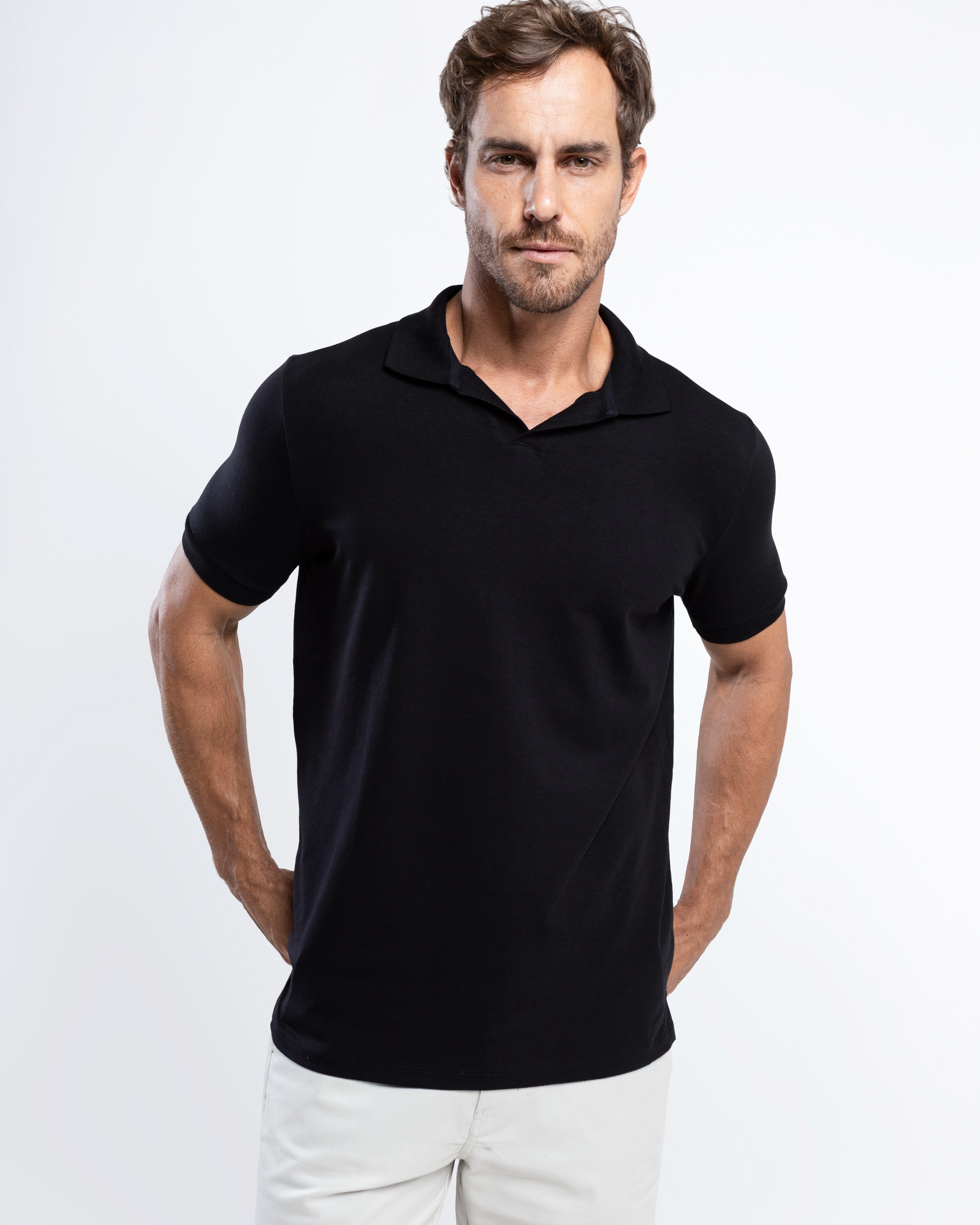 Polo Italiana Heritage - Preto