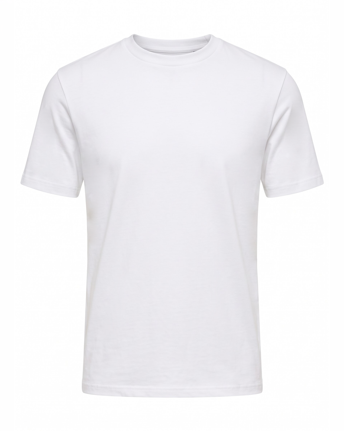 Camiseta Pima Interlock Fio 60/1 - Branca
