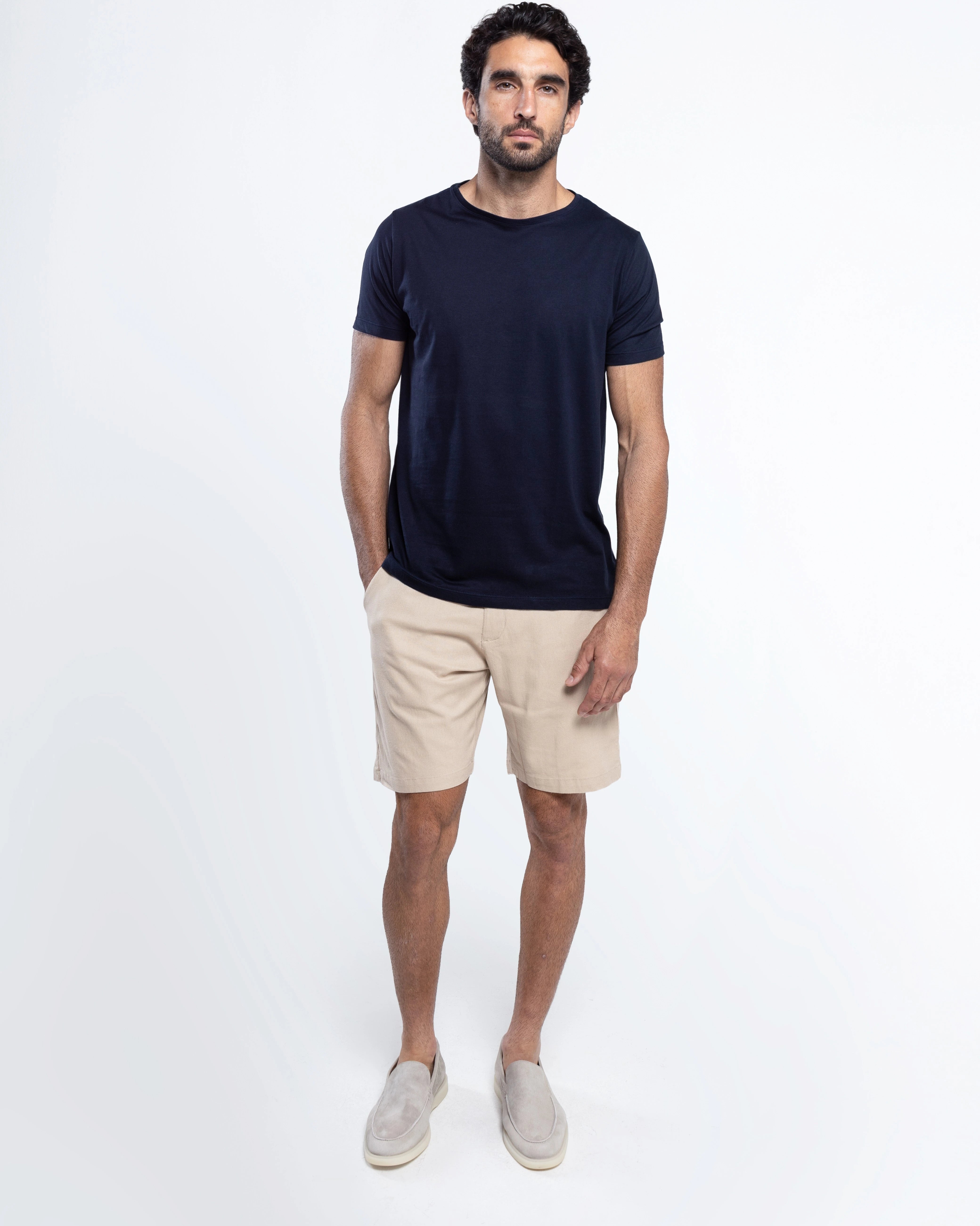 Bermuda linho Santorini