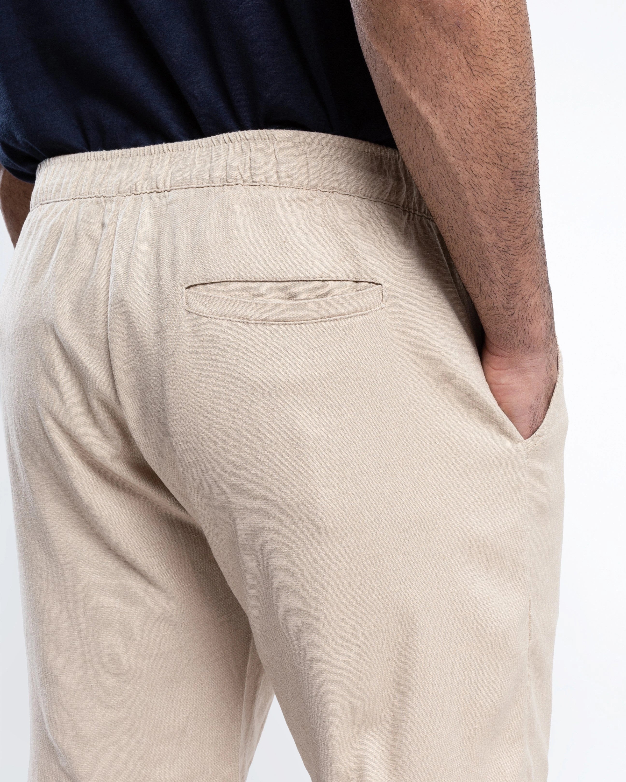 Bermuda linho Santorini