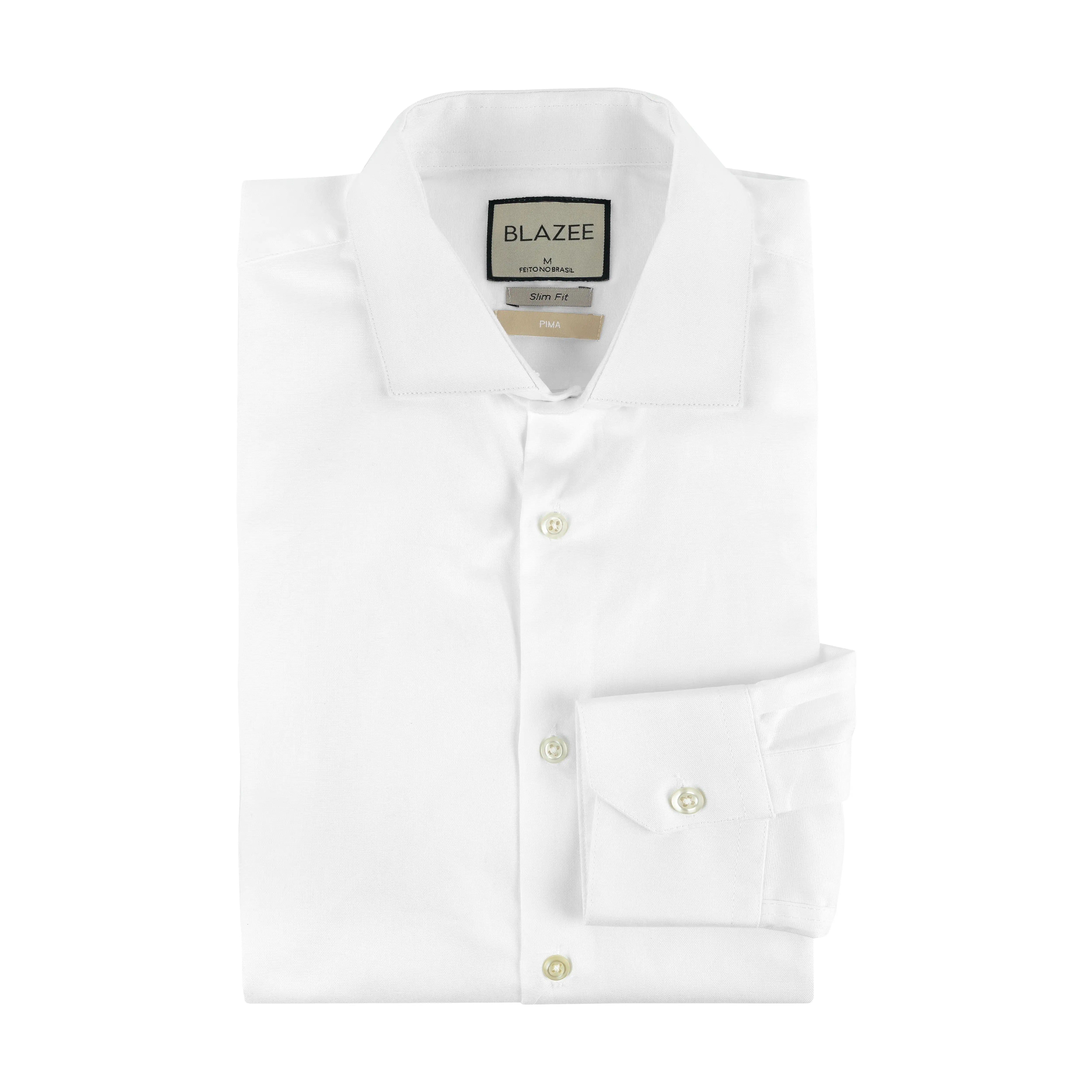 Camisa Social Pima Oxford