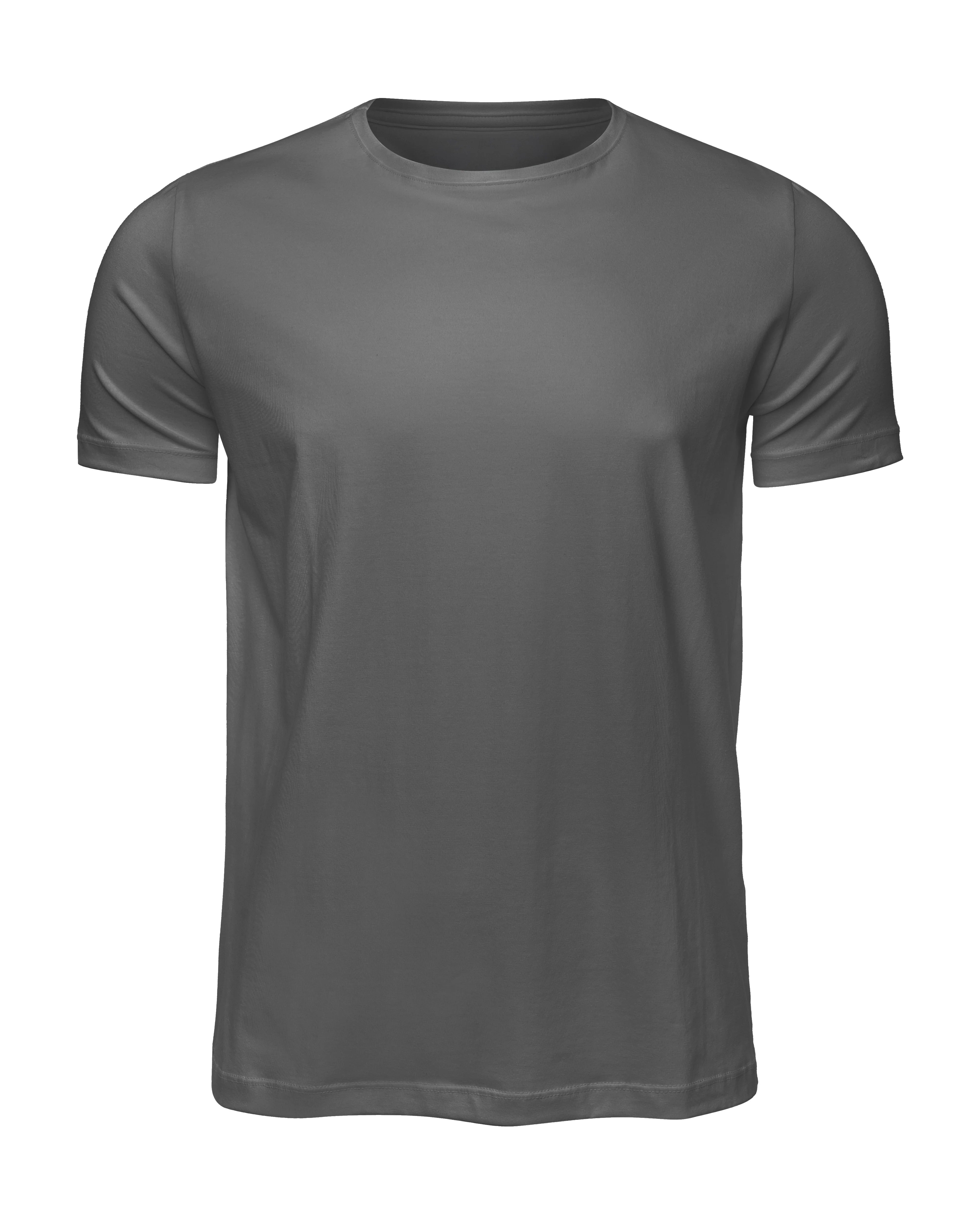 Camiseta Algodão Egípcio - Chumbo
