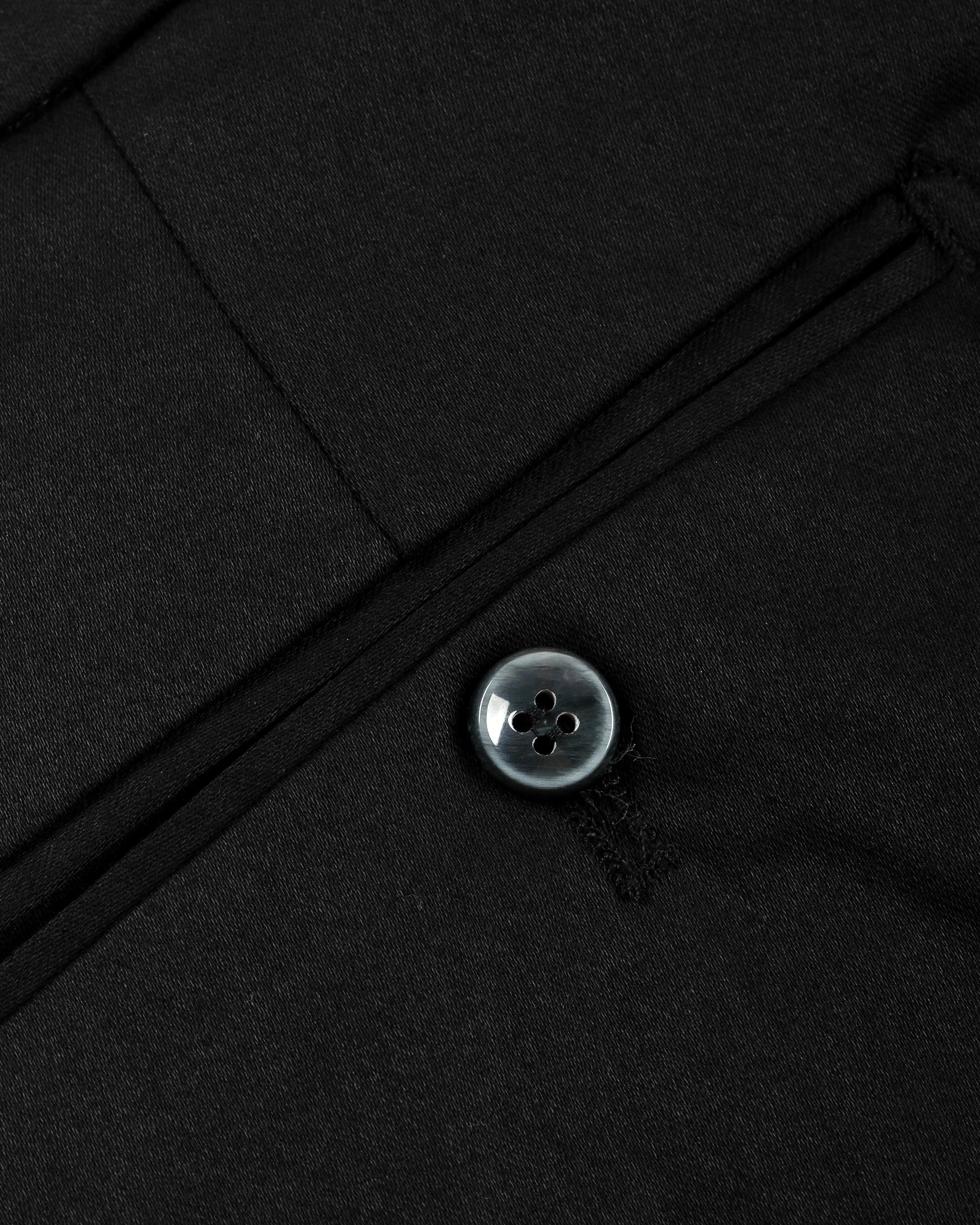 Calça Heritage Tailoring em Algodão Cetinado - Preto