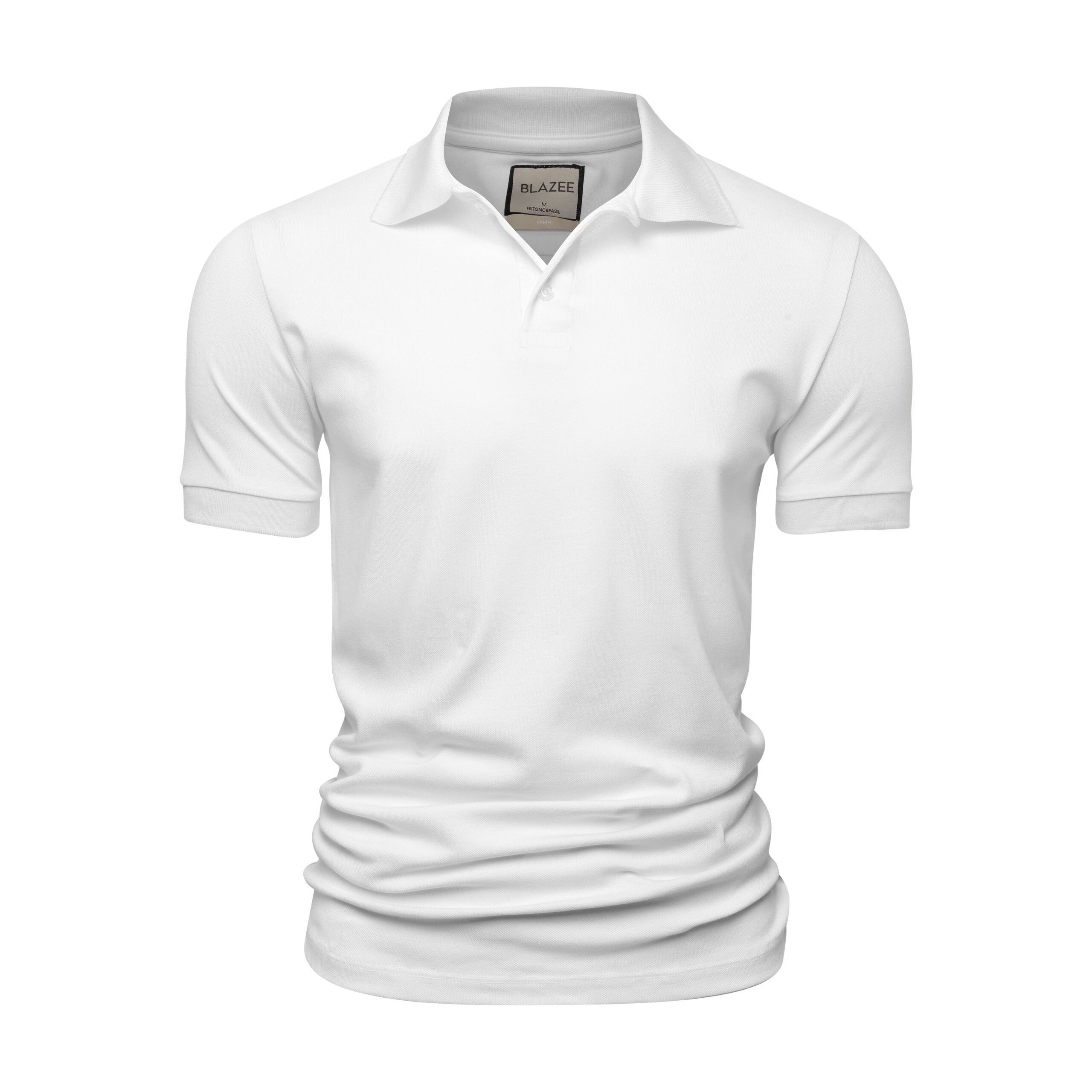 Kit 2 Polos Piquet Algodão Pima