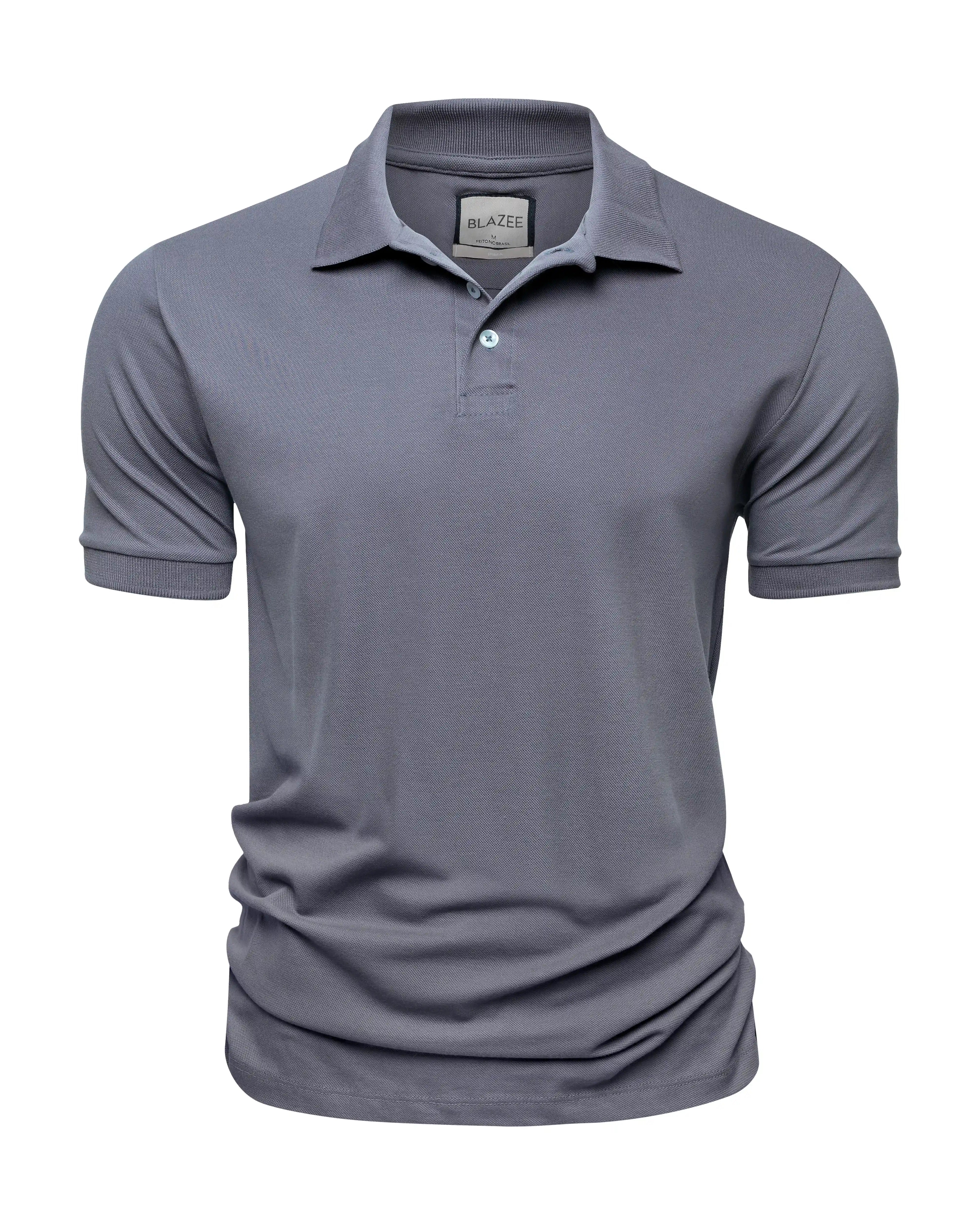 Polo Piquet Algodão Pima