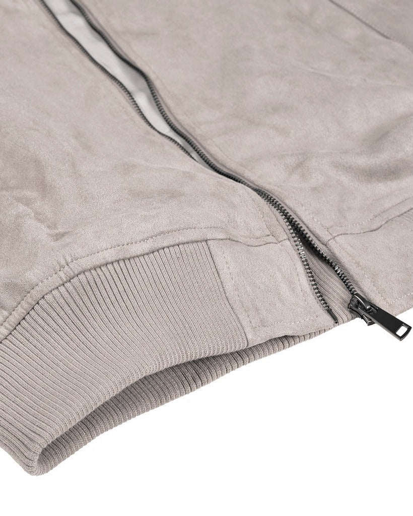 Jaqueta Suede Gola Alta – Grant