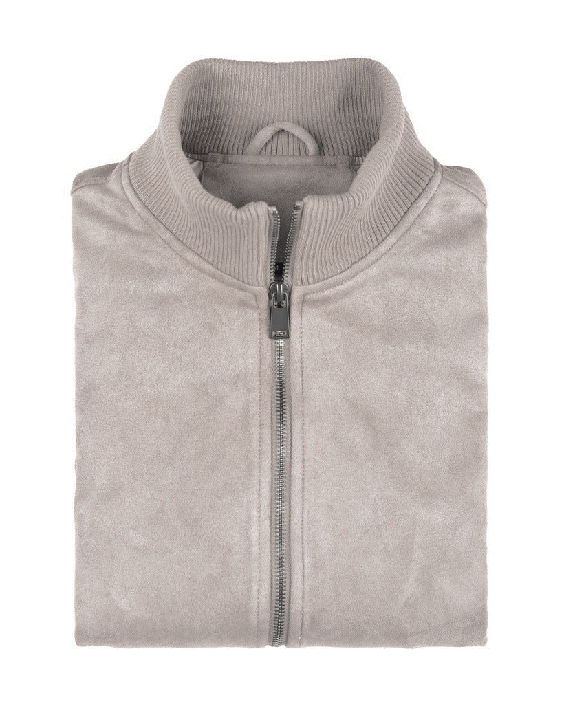 Jaqueta Suede Gola Alta – Grant