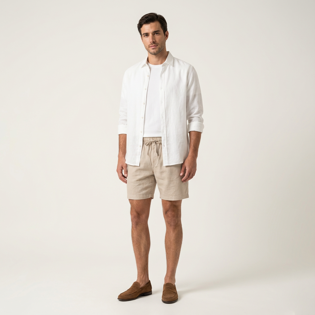 Shorts Linen Greece