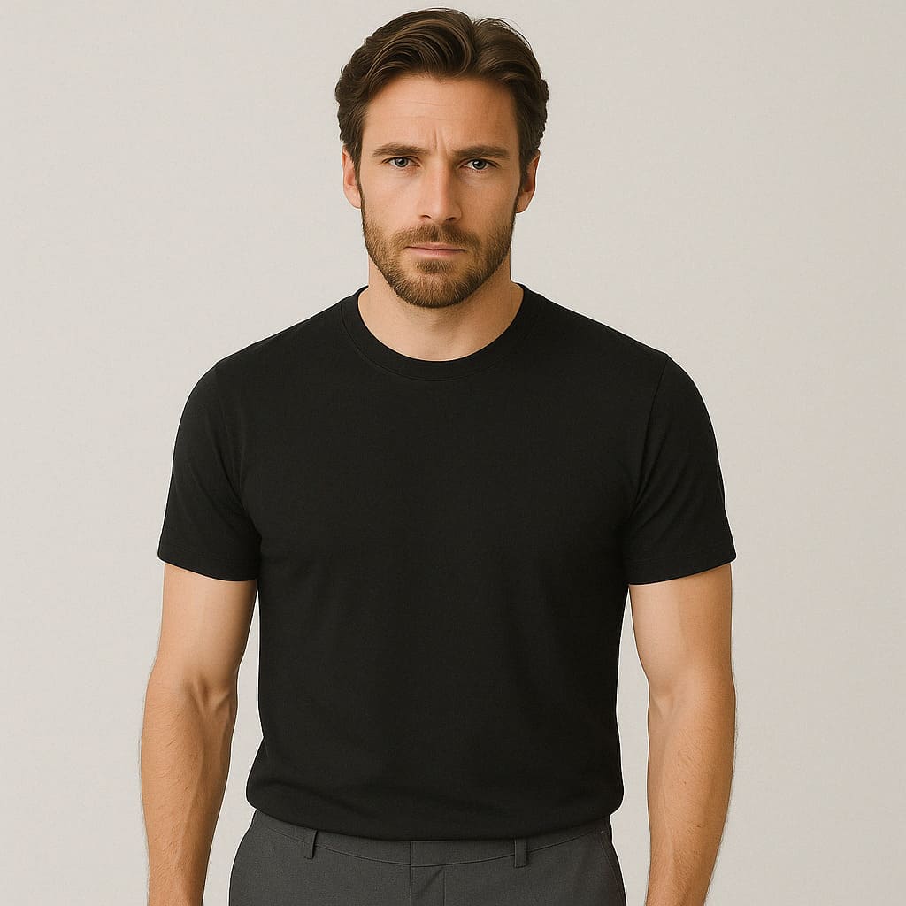 Kit 3 Camisetas Algodão Egípcio