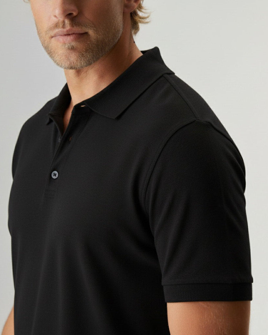 Polo Piquet Algodão Pima