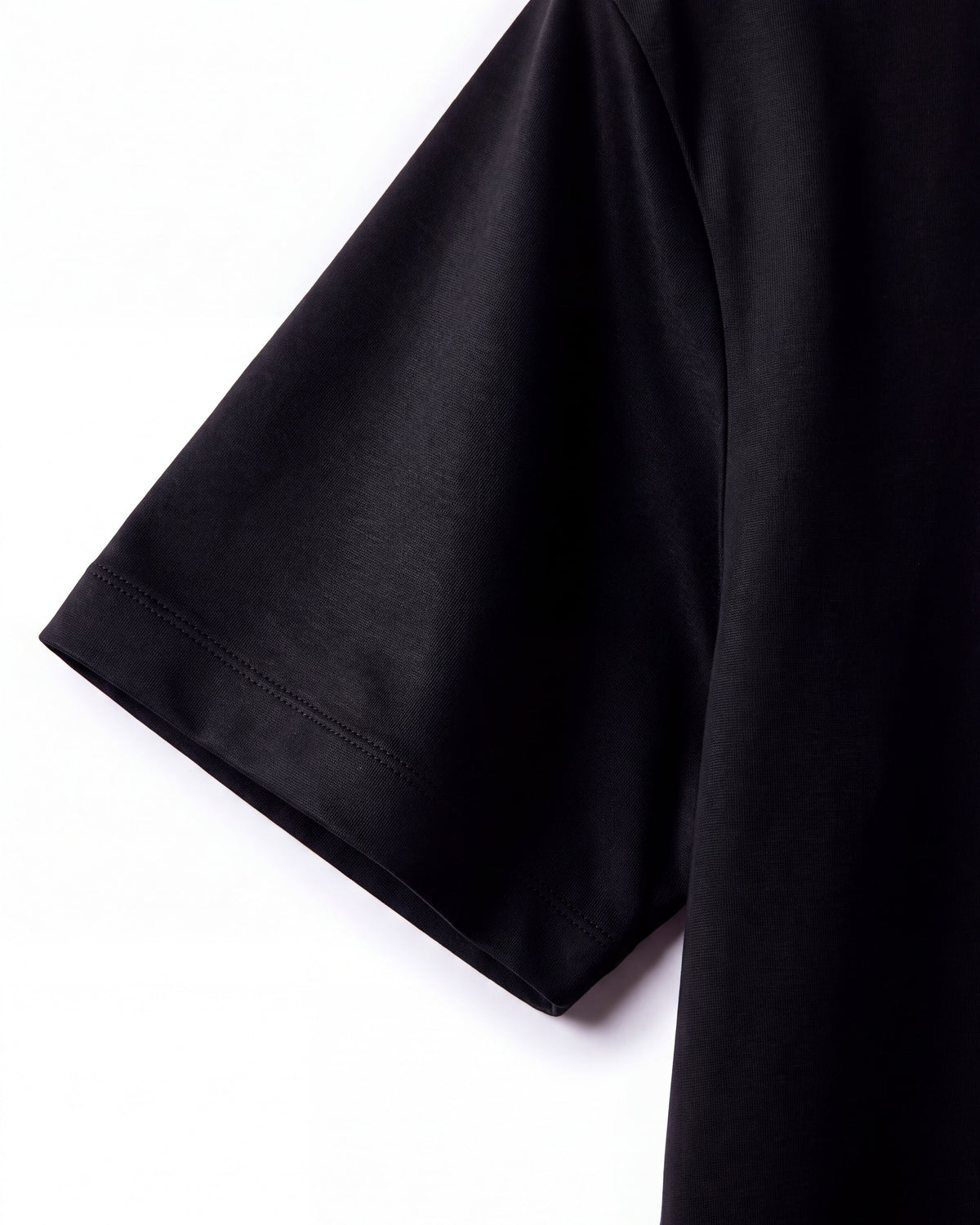 Camiseta Pima Interlock Fio 60/1 - Preto