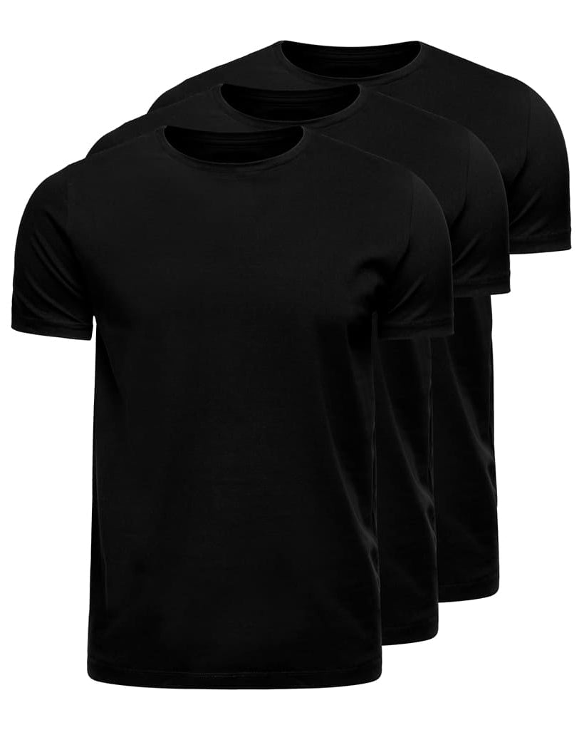 Kit 3 Camisetas Algodão Egípcio