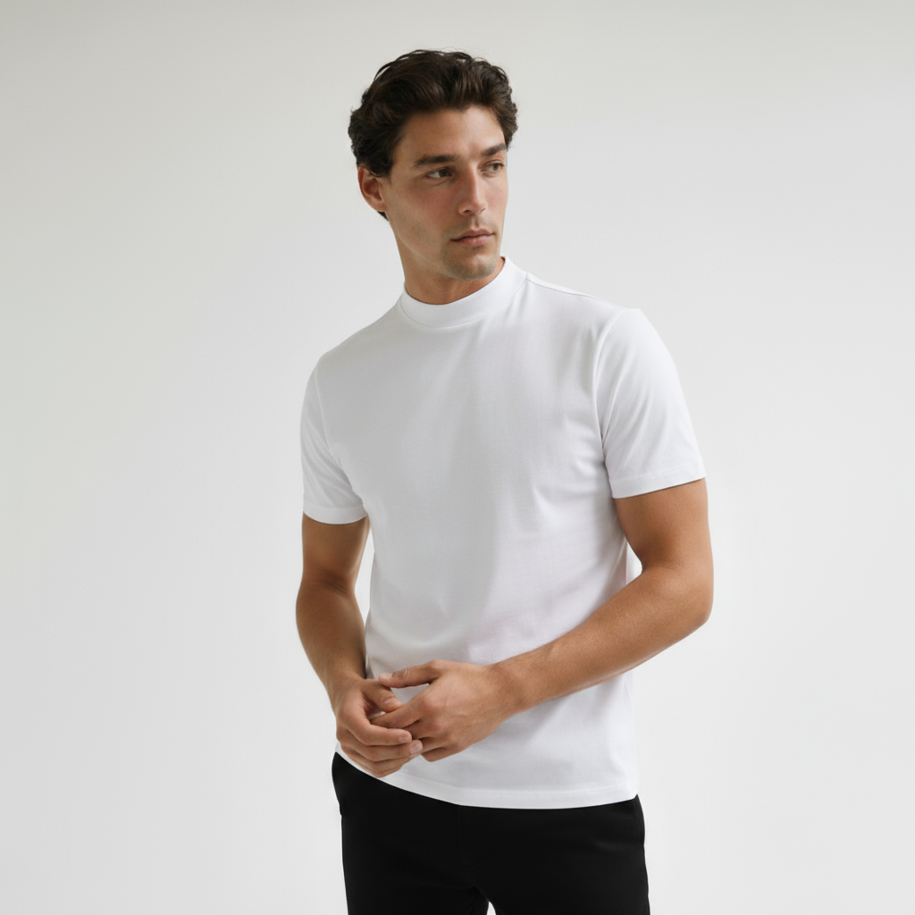 Camiseta Gola Alta – Grant