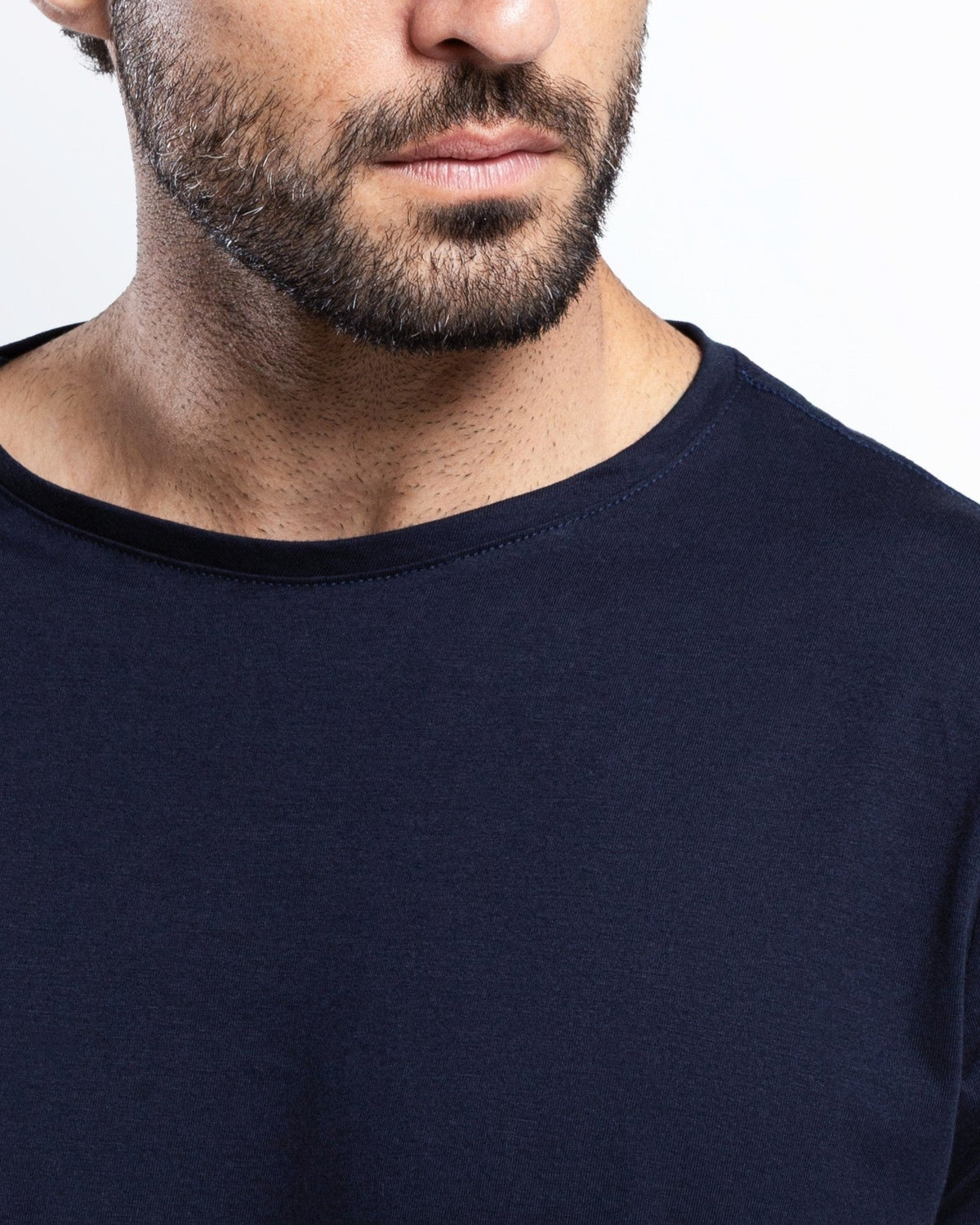 Camiseta Pima Premium - Azul Marinho