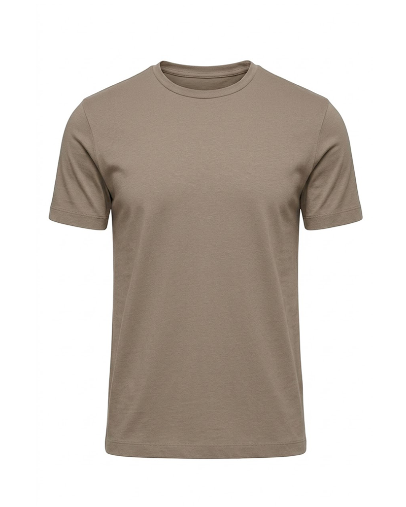 Camiseta Pima Premium - Taupe