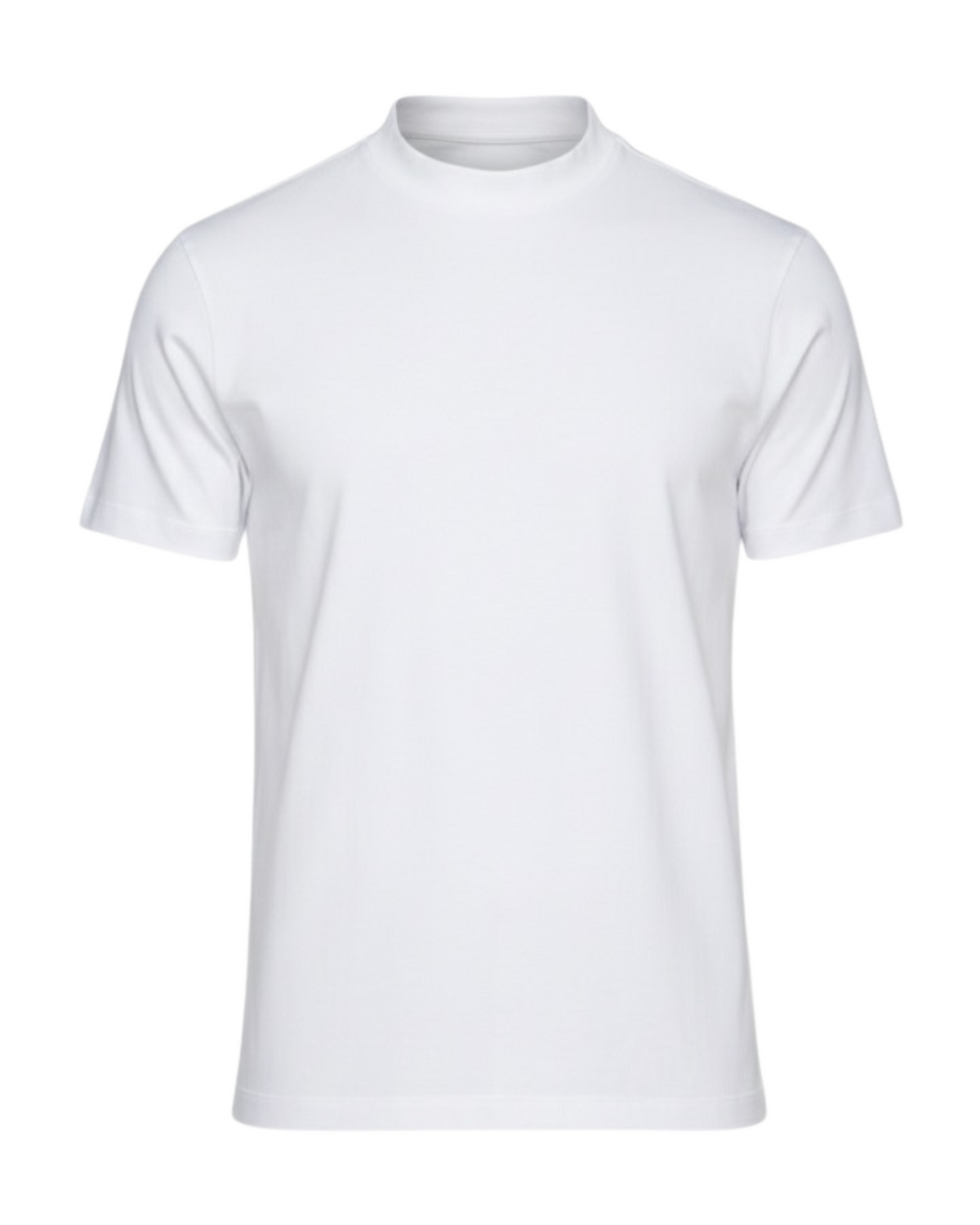 Camiseta Gola Alta Algodão Egípcio - Grant