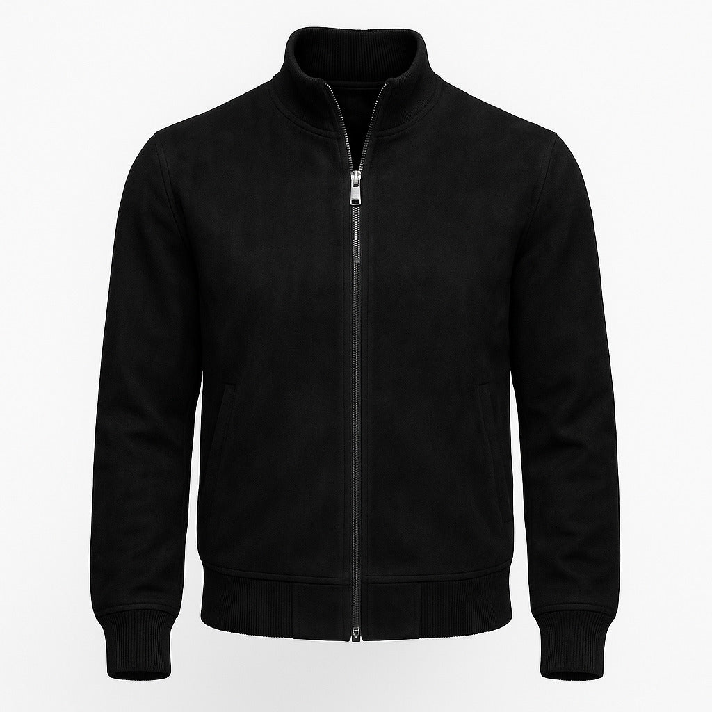 Jaqueta Suede Gola Alta – Grant
