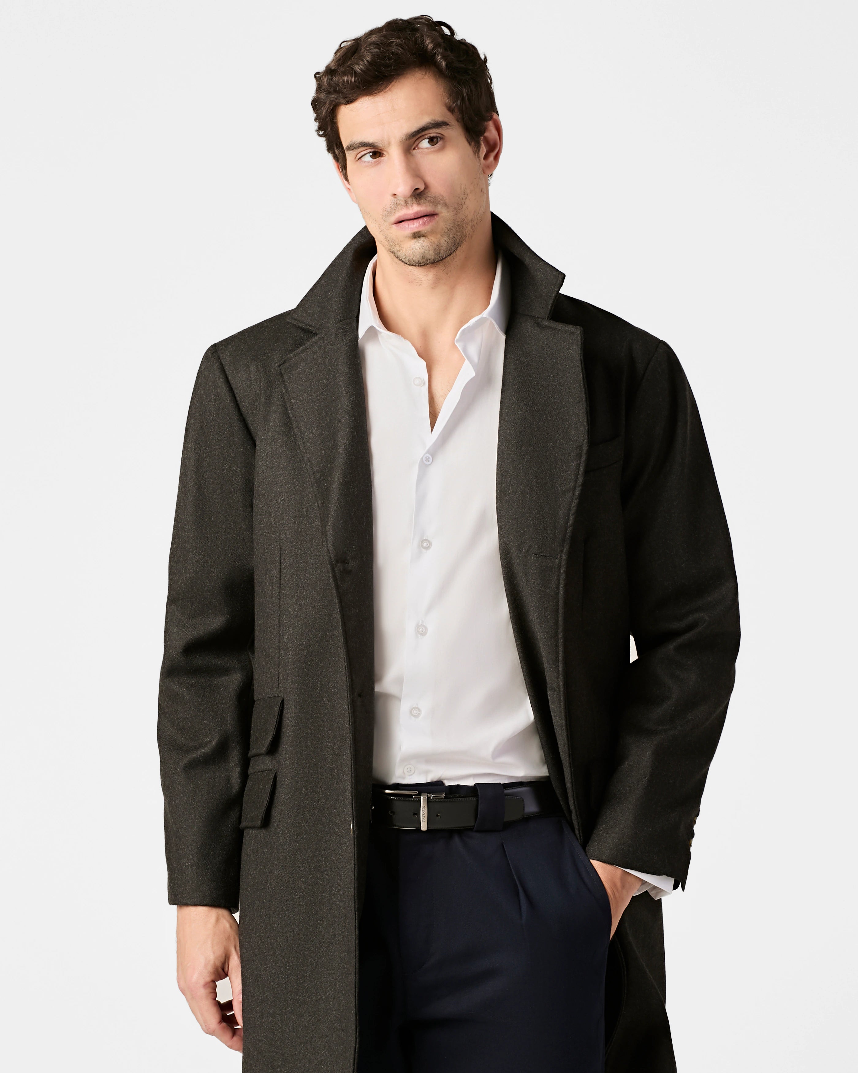 Casaco St. Moritz em 100% Lã Merino