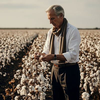 Pima cotton field