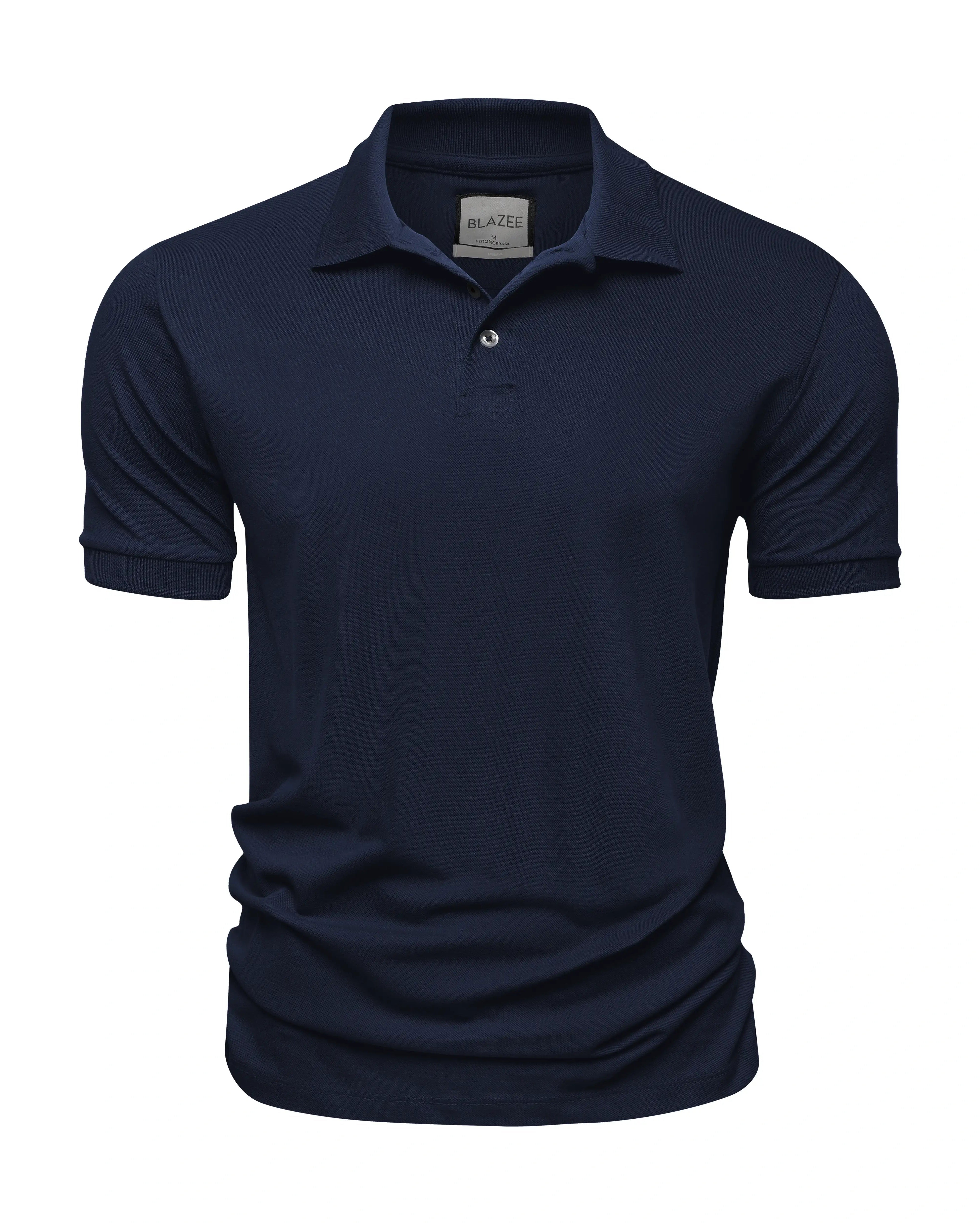 Polo Piquet Algodão Pima