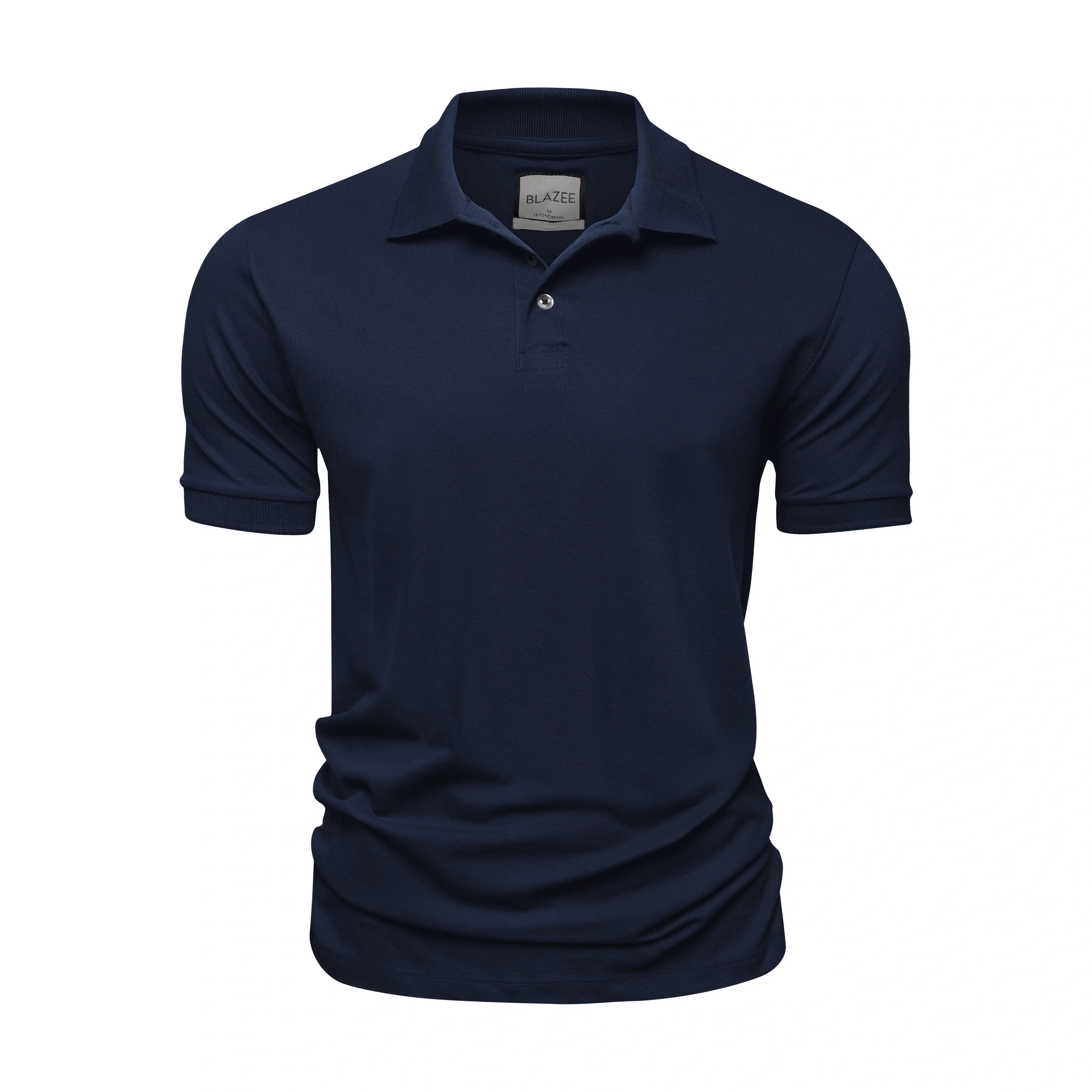 Polo Piquet Algodão Pima