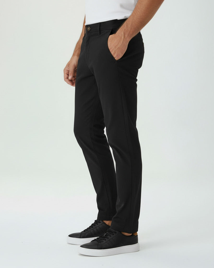 Calça Sarja com Corte Chino - Santorini