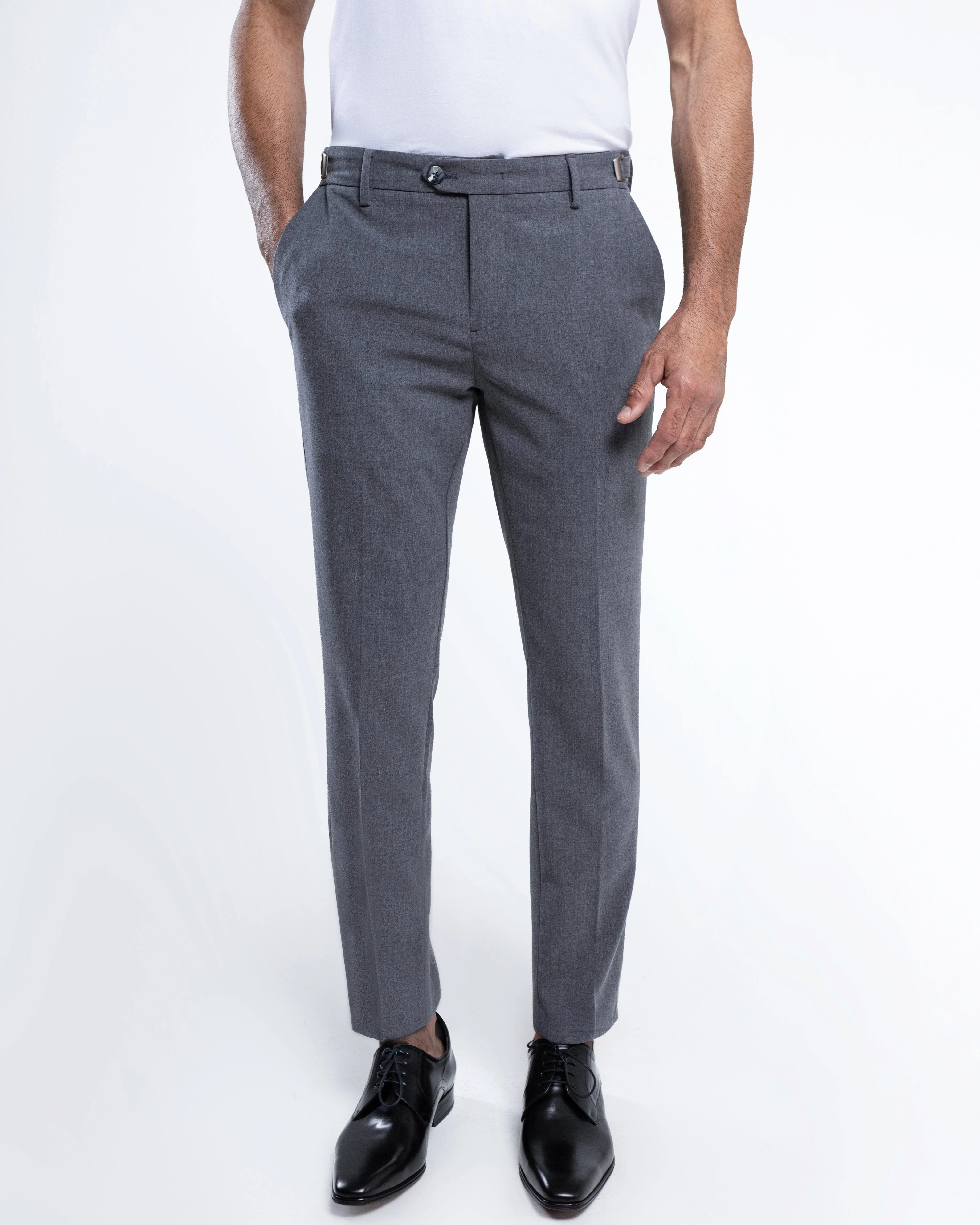 Calça Alfaiataria Monte Carlo - chumbo