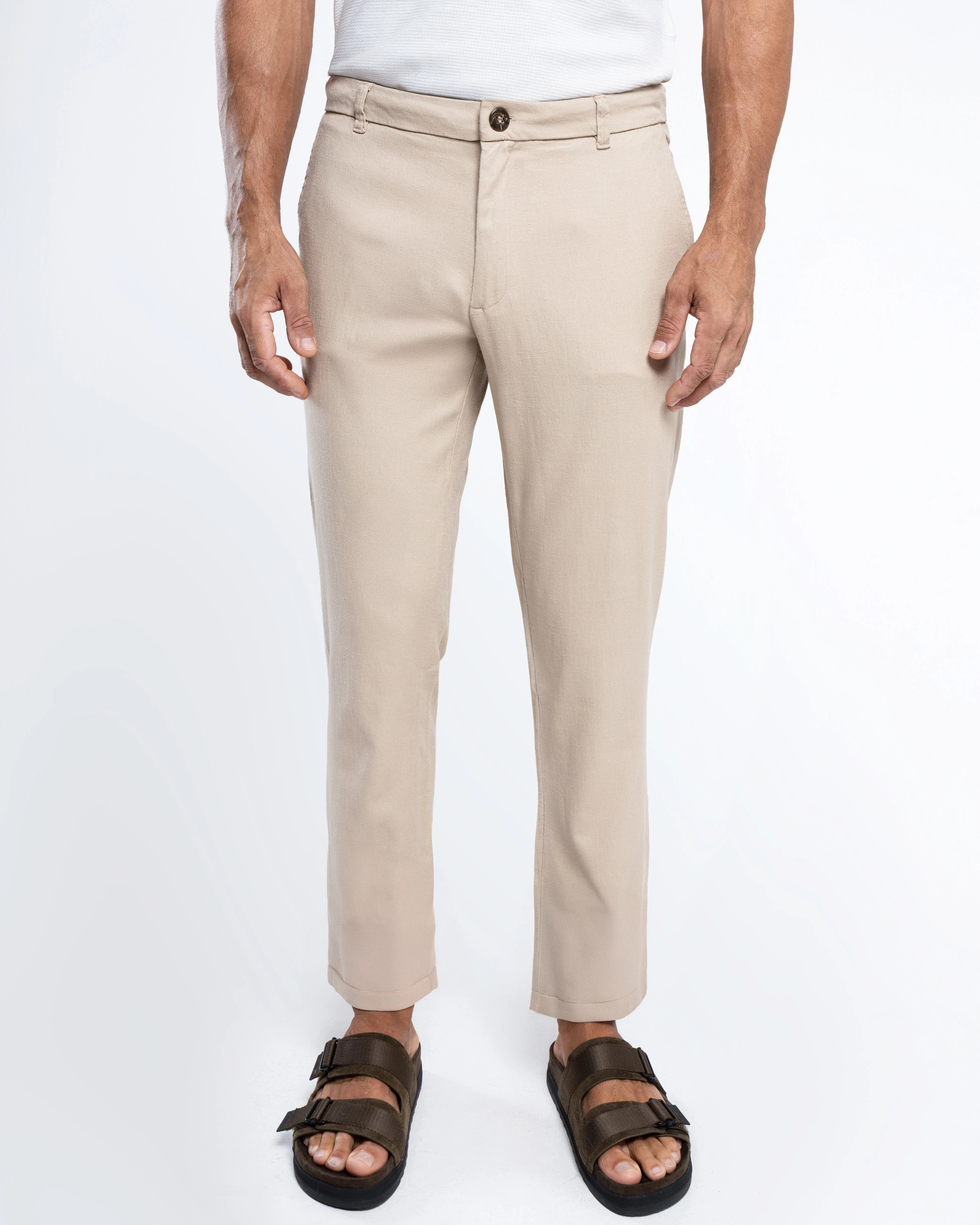 Calça linho Santorini