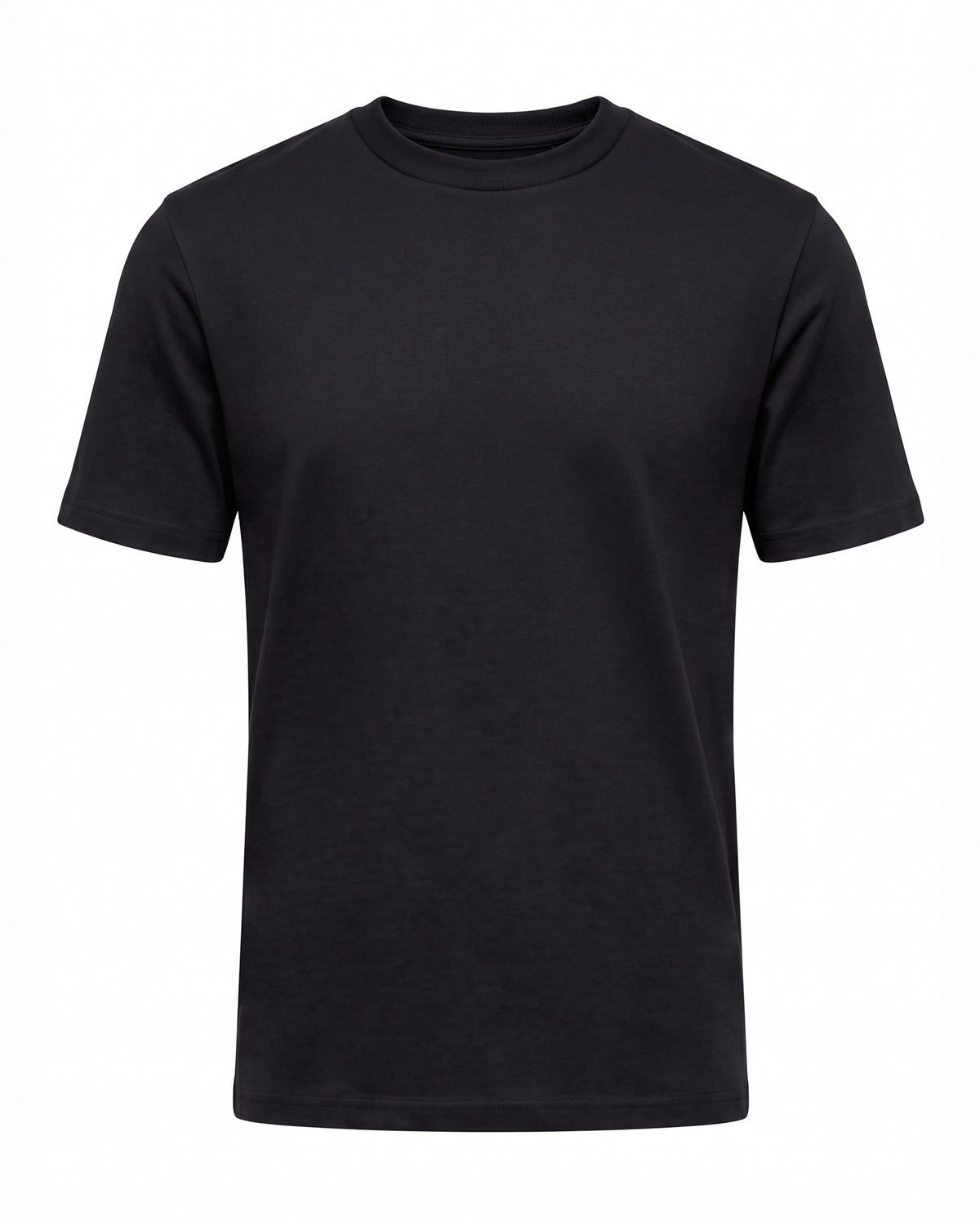 Camiseta Pima Interlock Fio 60/1 - Preto