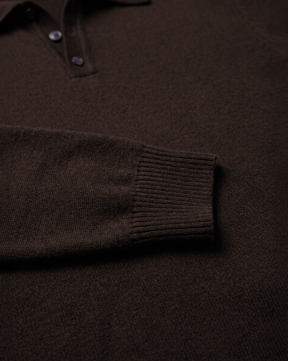 Polo Tricot Manga Longa Ashford