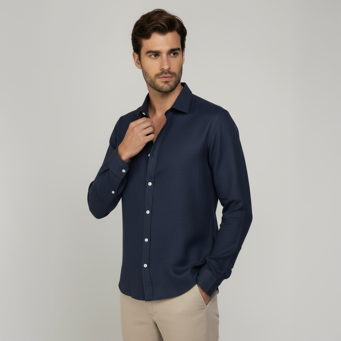 Camisa Puro Linho Greece