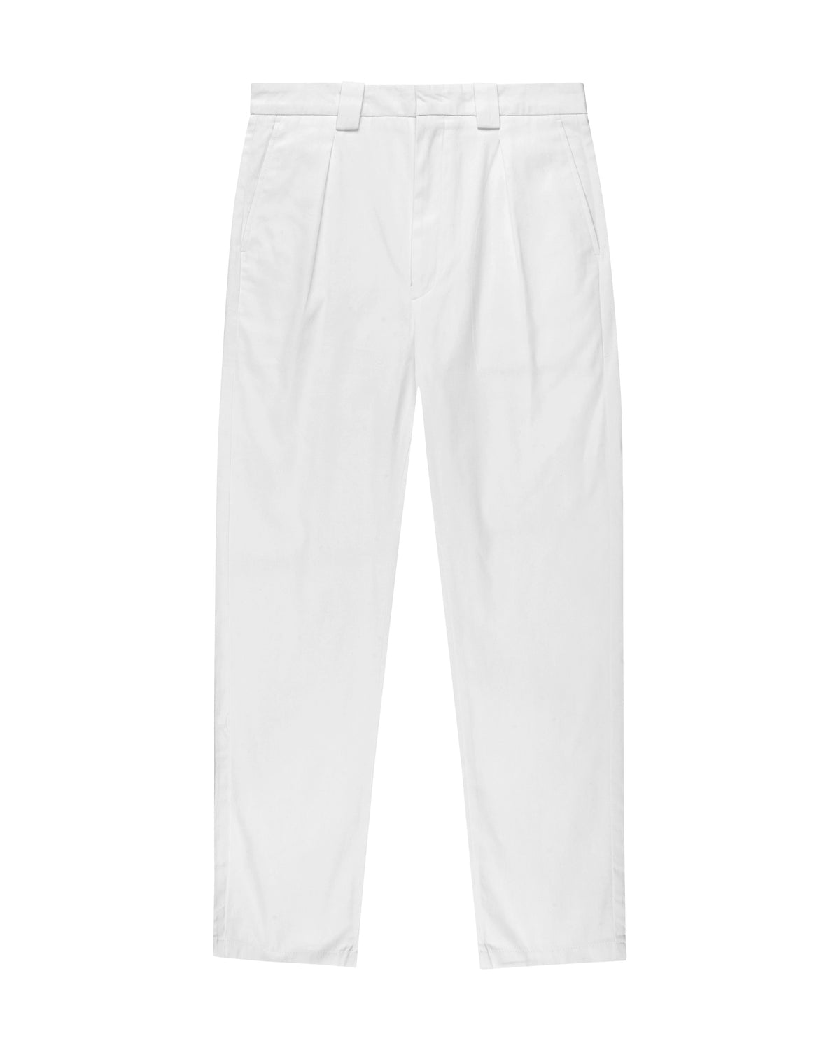 Calça Alfaiataria Italiana em Algodão - Heritage - Branco