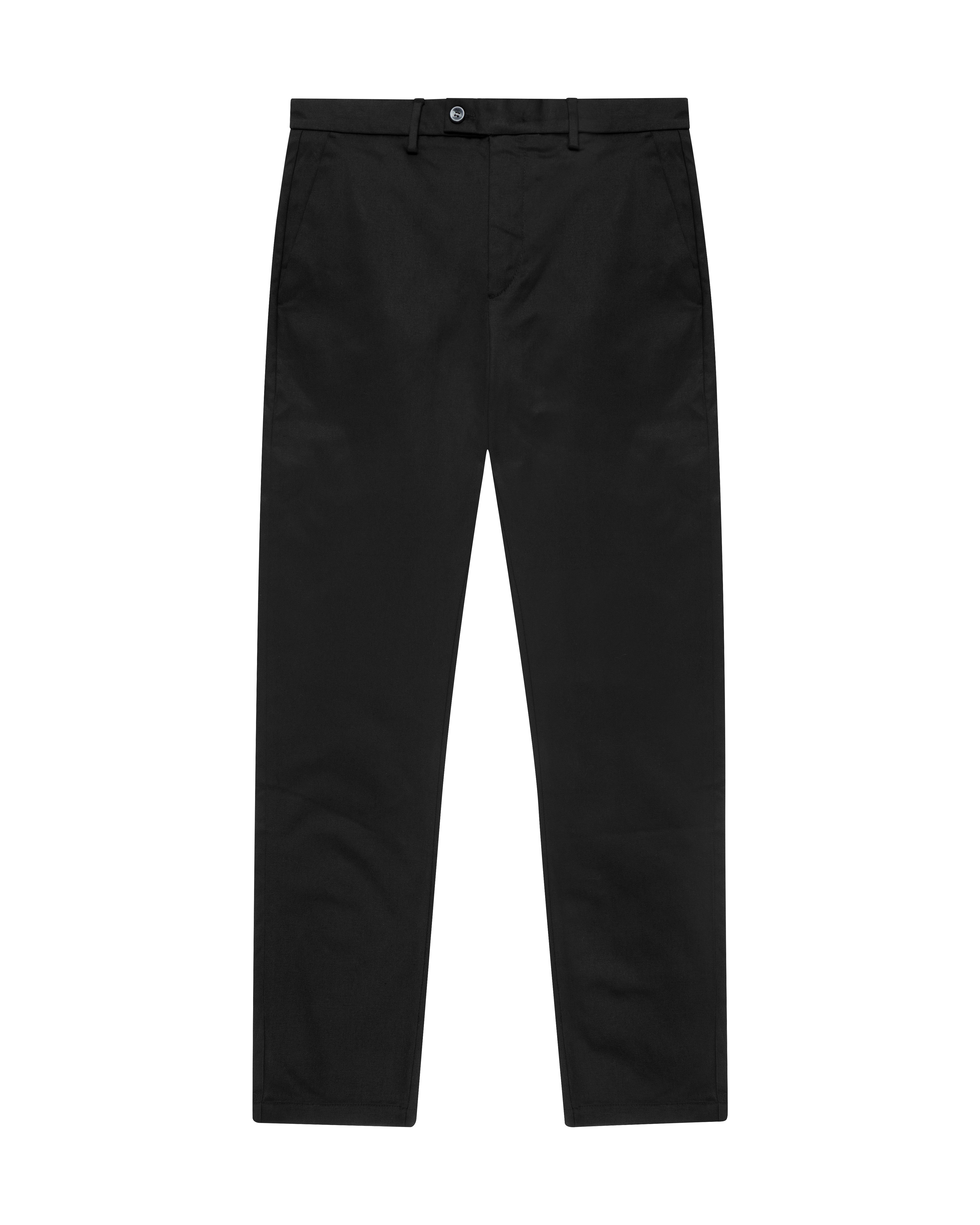Calça Heritage Tailoring em Algodão Cetinado - Preto