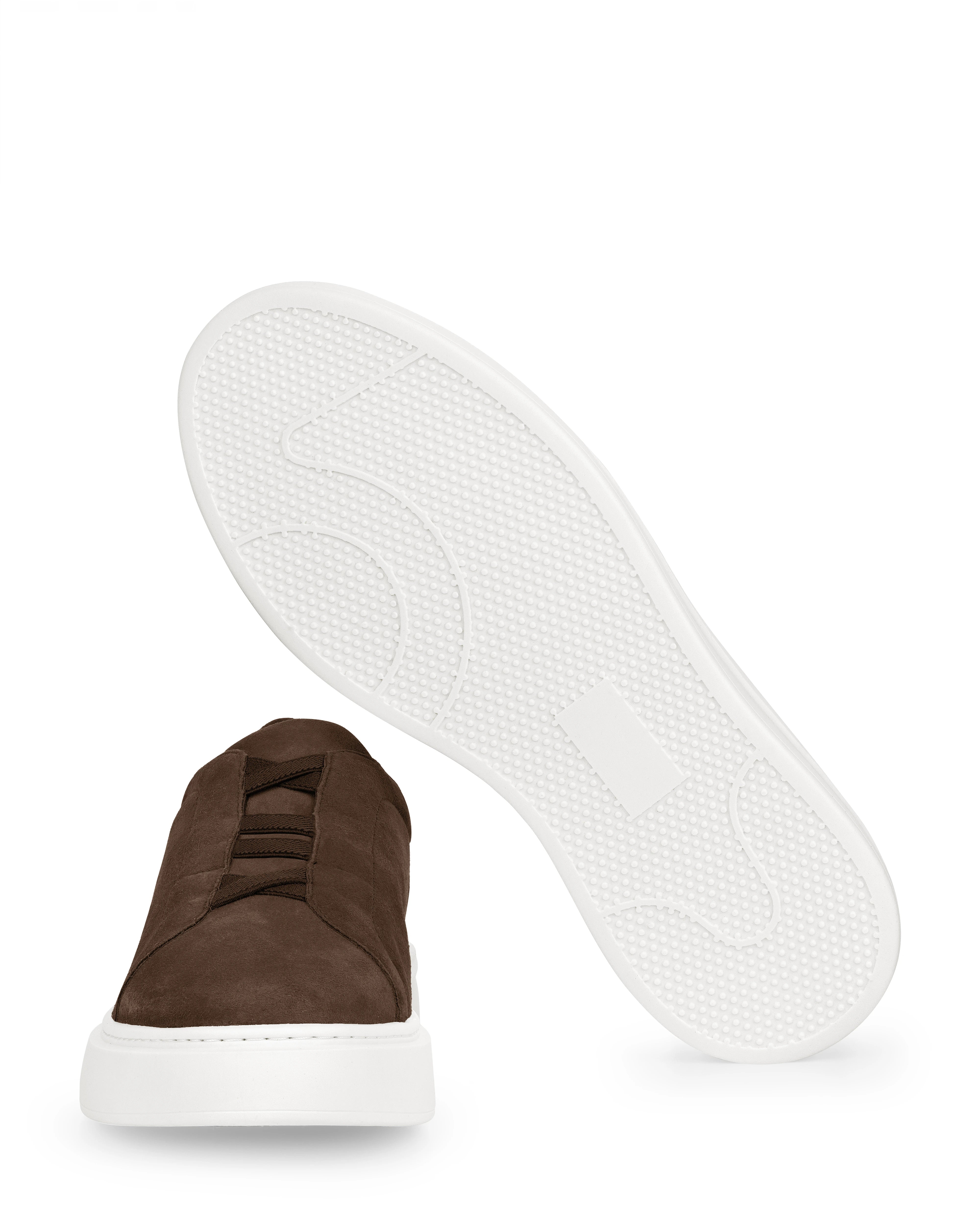 Tênis Suede Heritage em Pele de Cabra