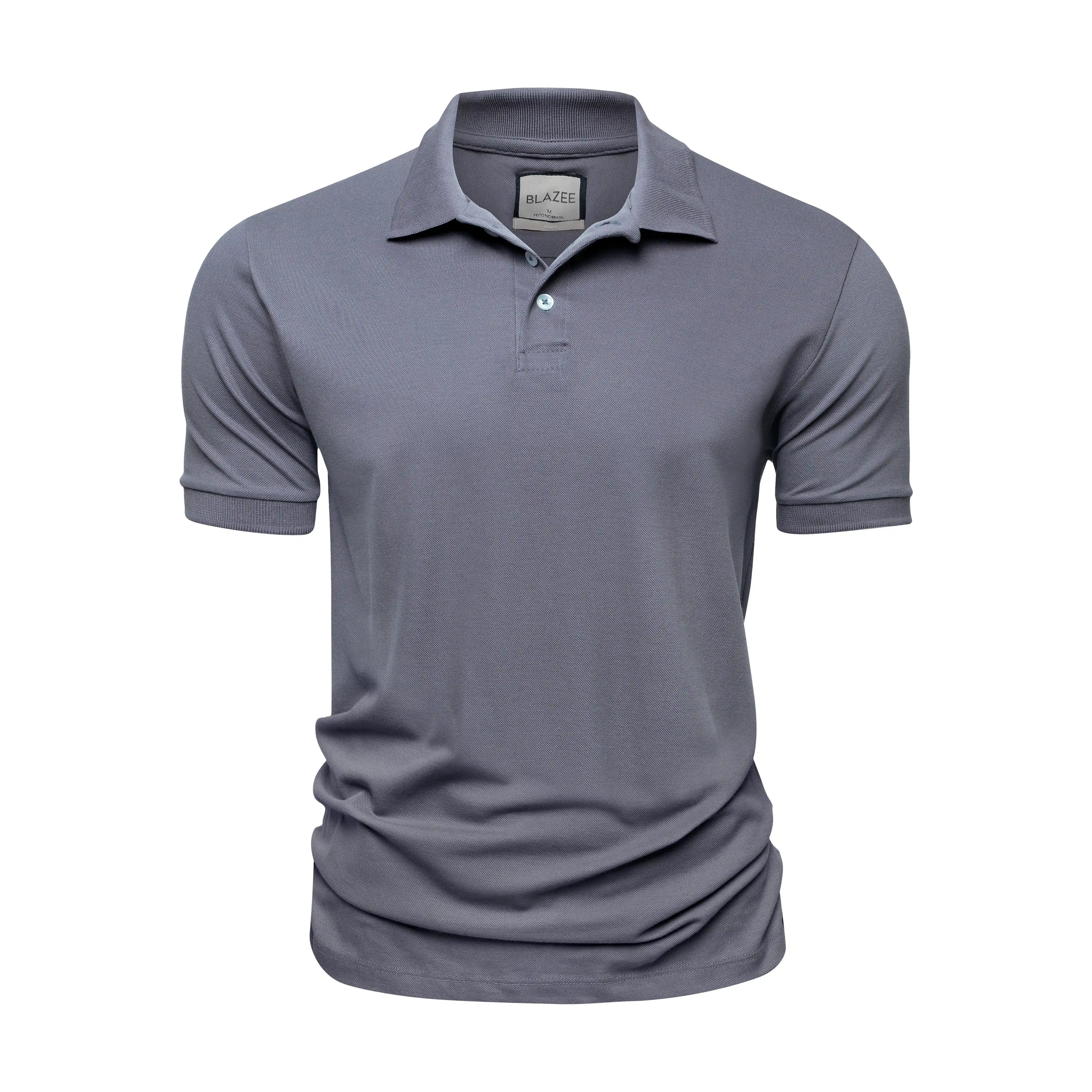 Polo Piquet Algodão Pima