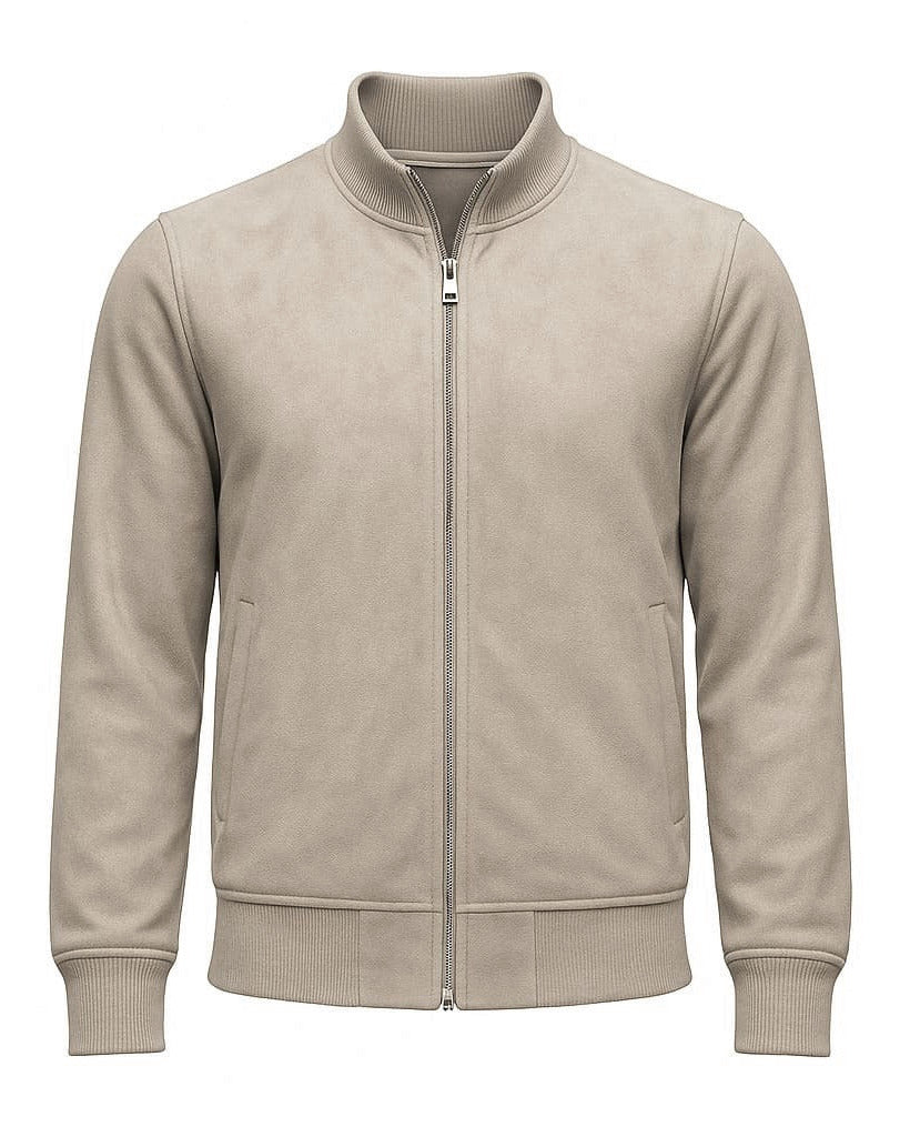 Jaqueta Suede Gola Alta – Grant