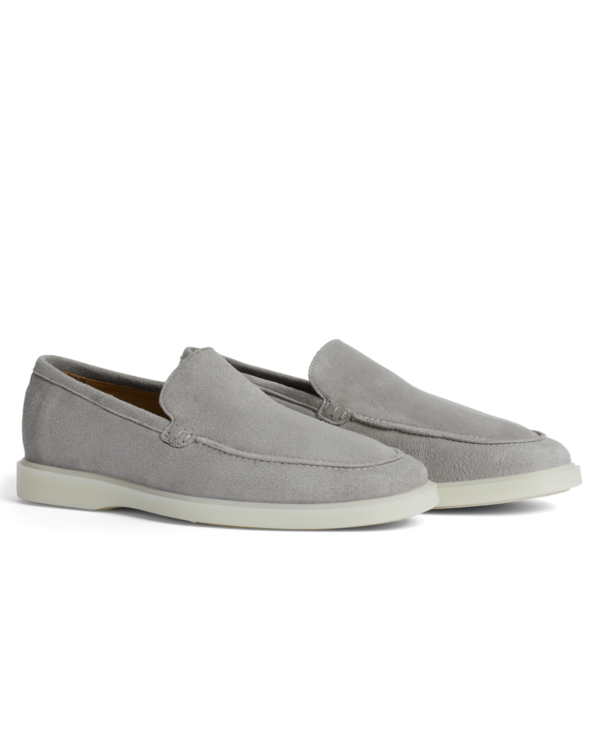 Loafer Monte Carlo em Pele de Cabra - Cinza