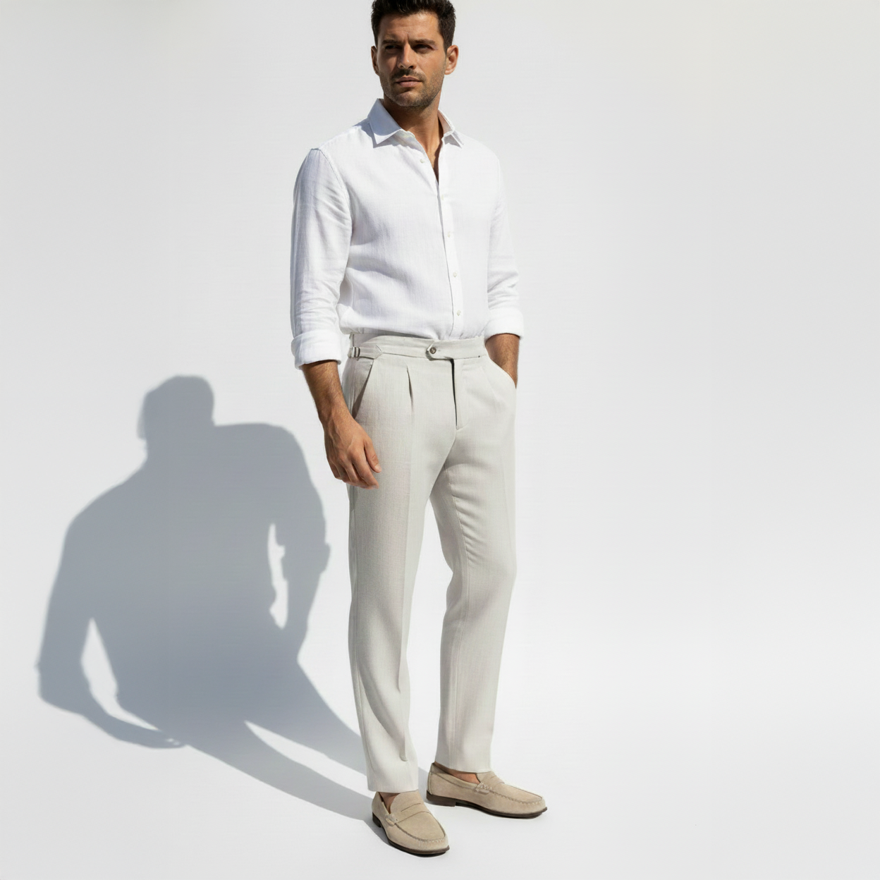 Calça Puro Linho Greece