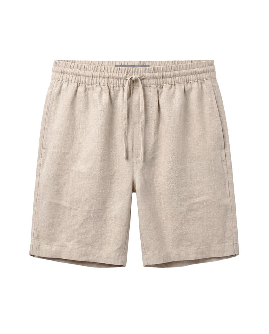 Shorts Linen Greece - Bege