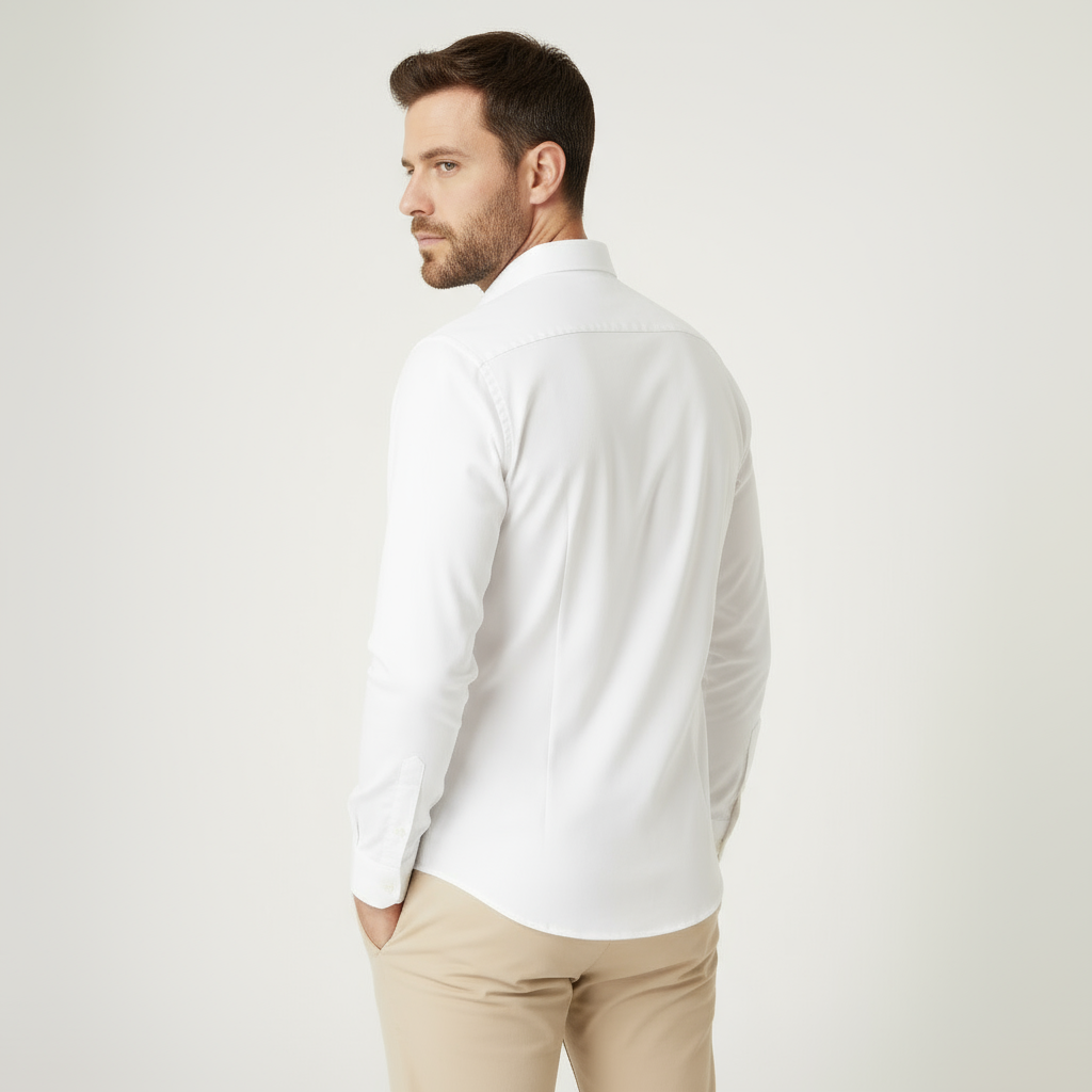 Camisa Social Pima Oxford