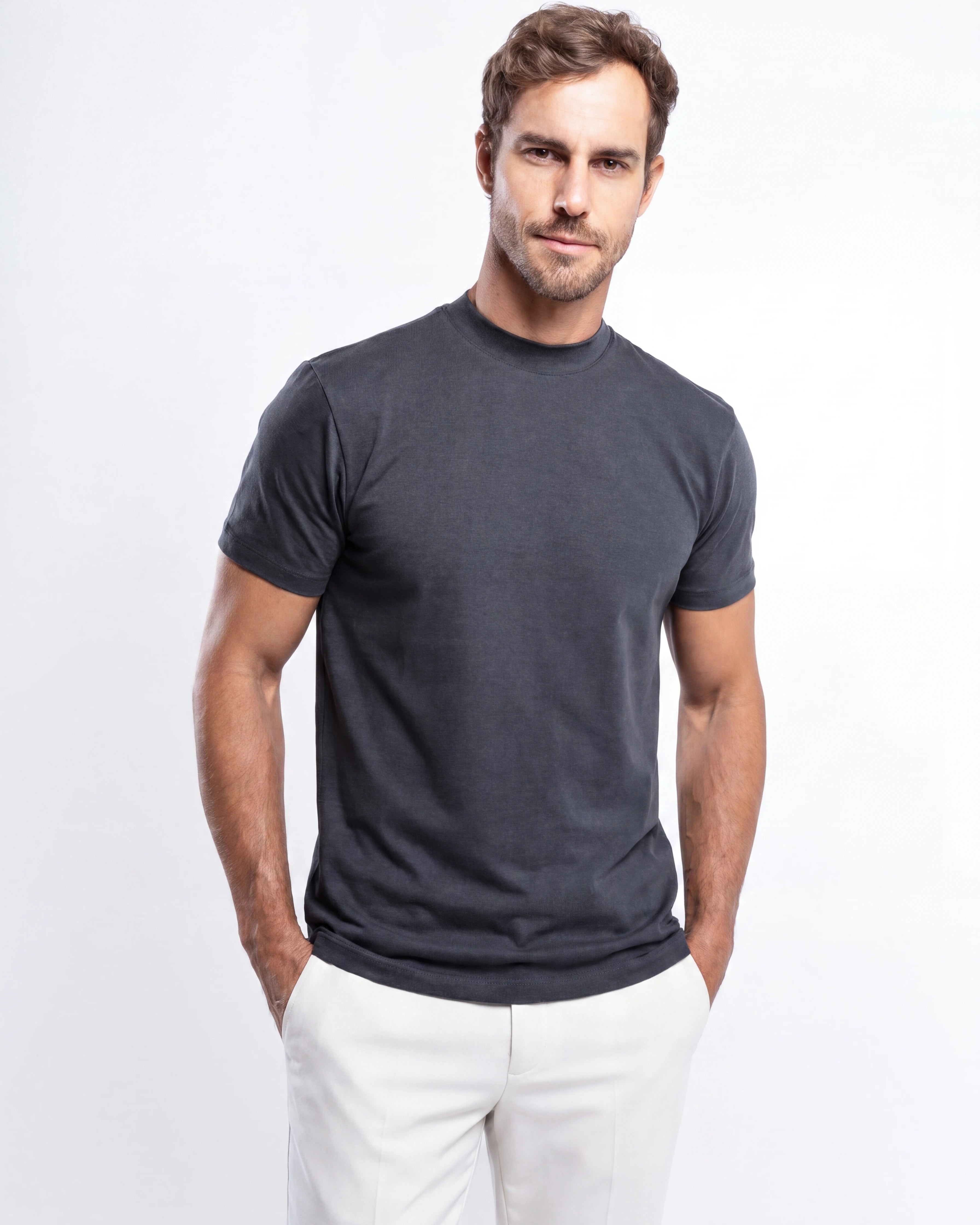 Camiseta Gola Alta – Grant