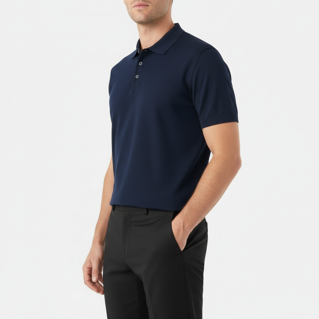 Polo Piquet Algodão Pima