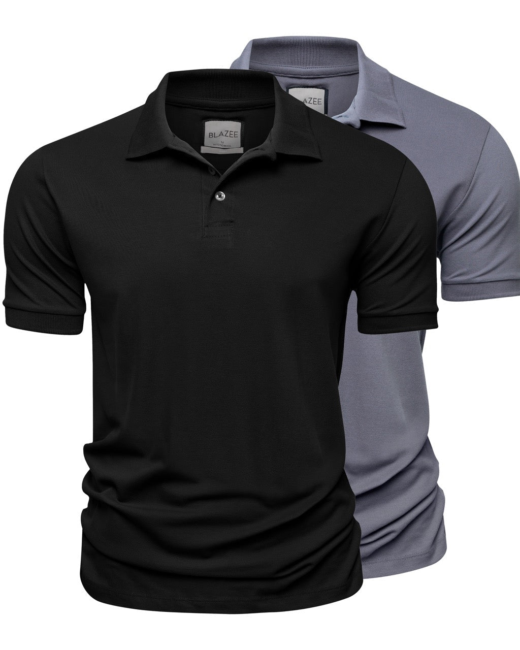 Kit 2 Polos Piquet Algodão Pima