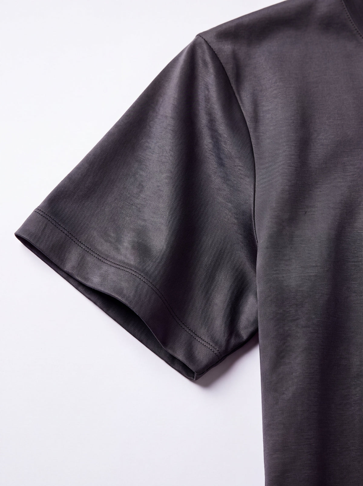 Camiseta Pima Interlock Fio 60/1 - Grafite