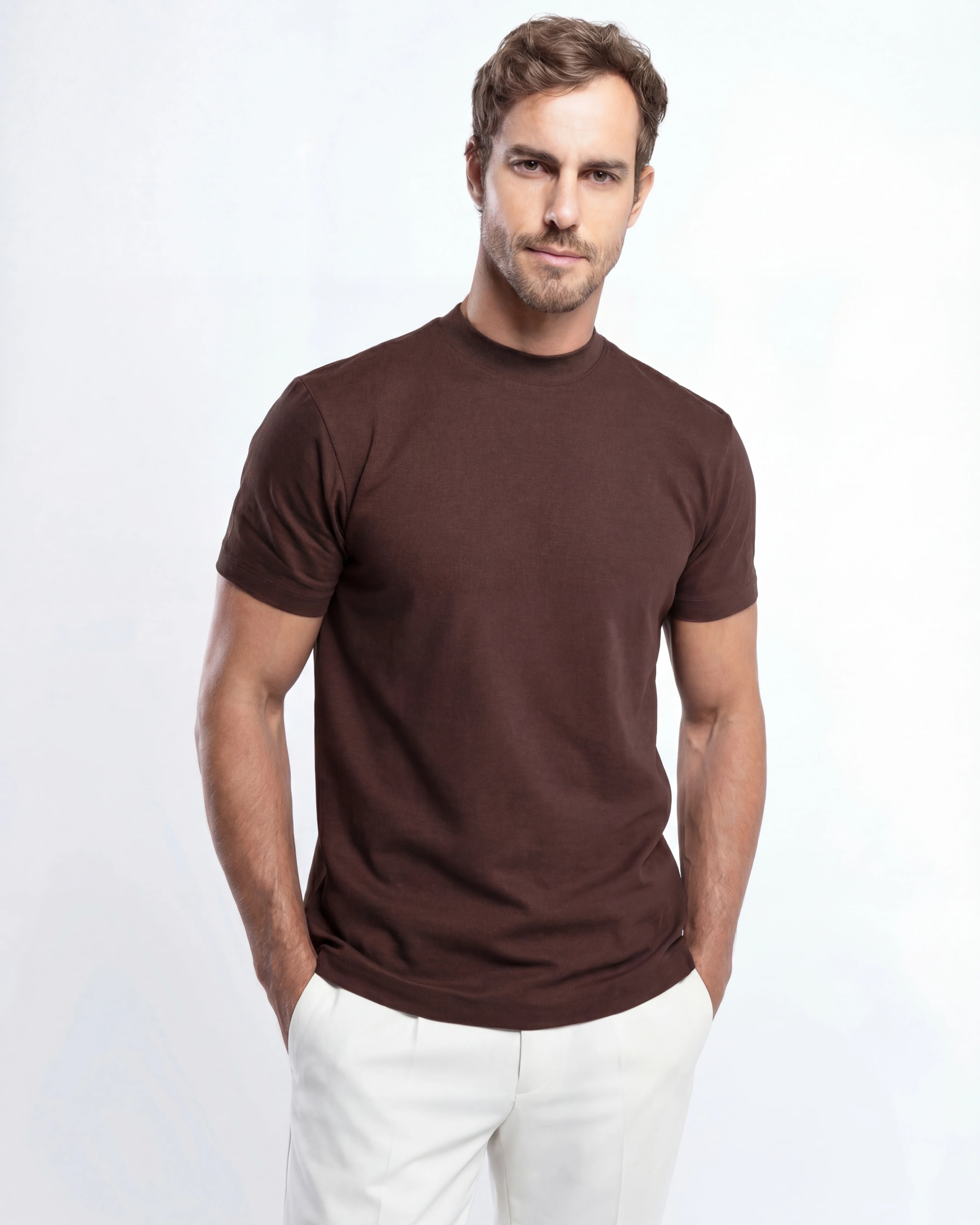 Camiseta Gola Alta – Grant