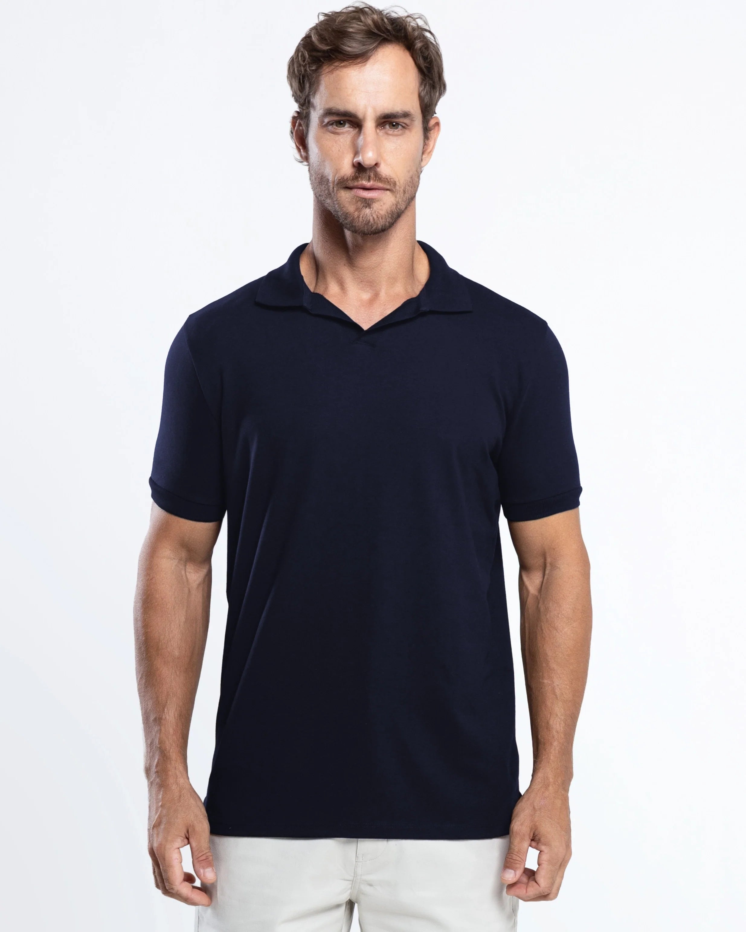 Polo Italiana Heritage - Azul Marinho