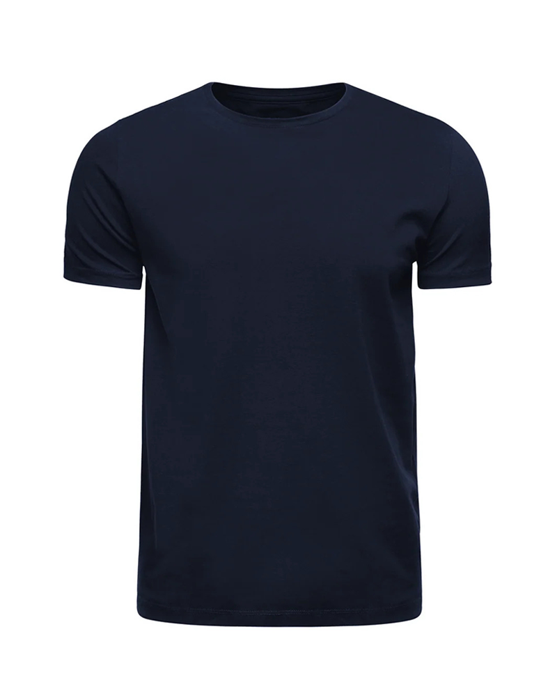 Camiseta Pima Premium - Azul Marinho
